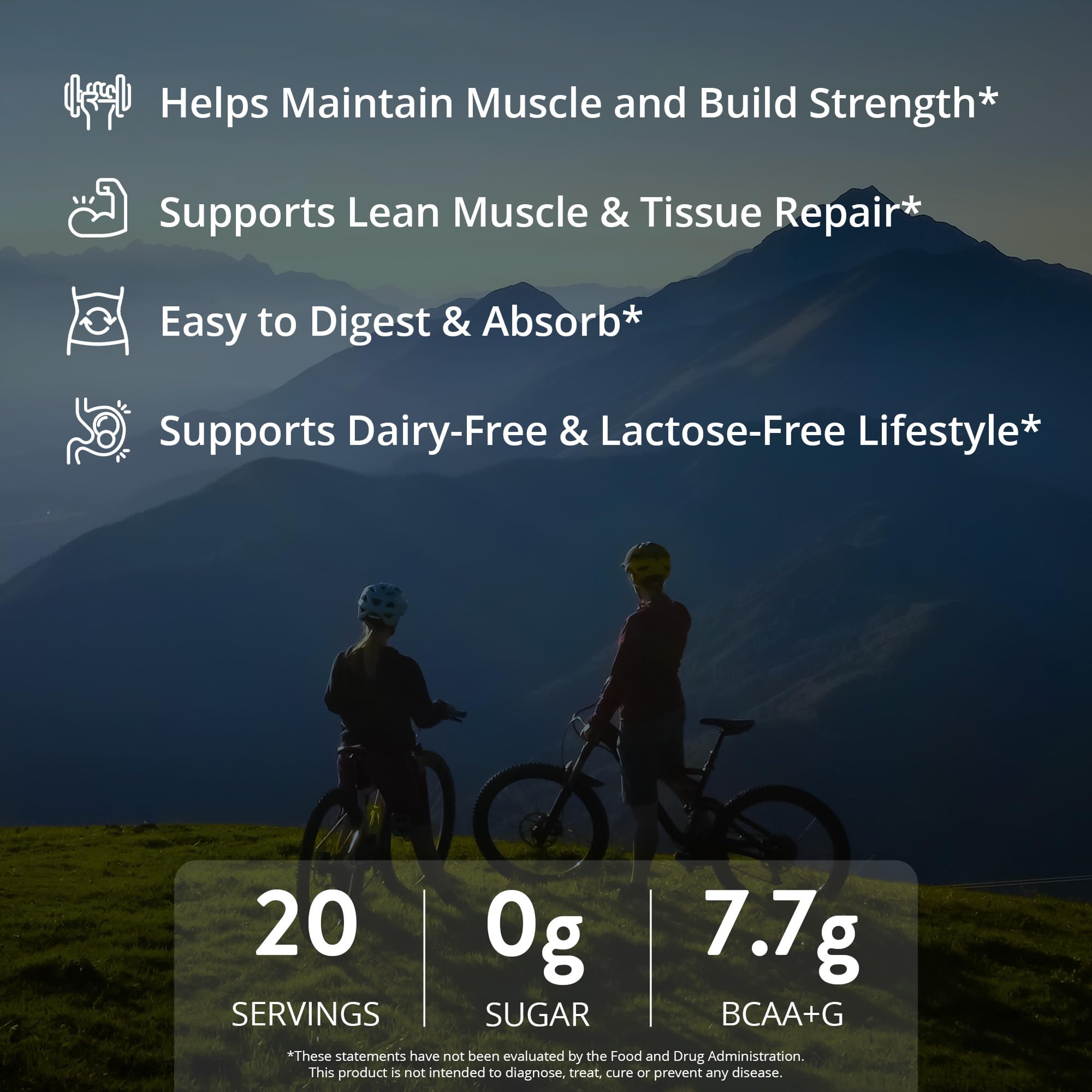 MRM Nutrition Egg White Protein - Sugar Free Vanilla Flavored Powder, 23g Fat-Free Protein with Digestive Enzymes, Free of Dairy, Gluten, and Soy, High Biological Value - 20 Servings MRM buy supplements canada