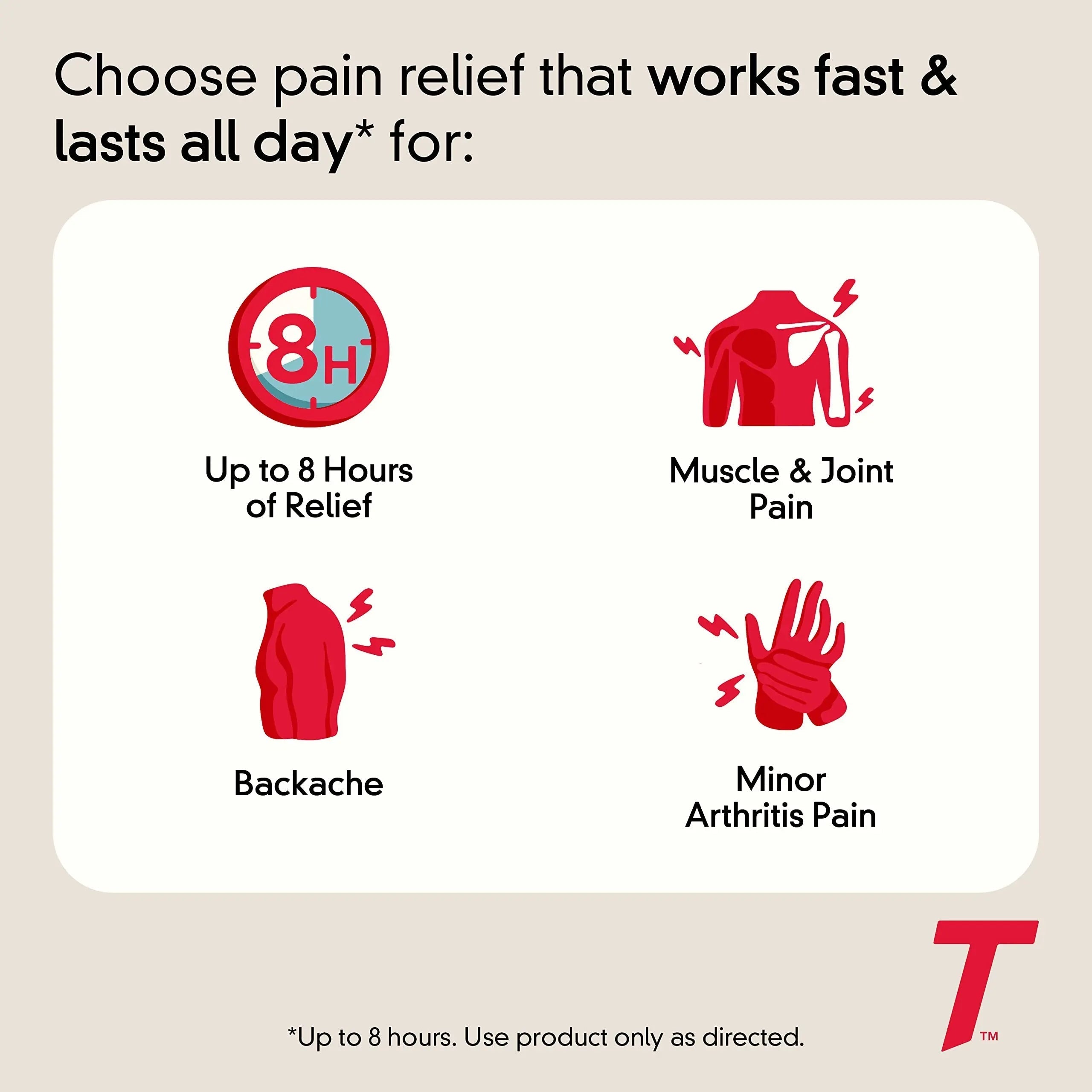 Tylenol 8 Hour Acetaminophen 650 mg Extended Release Caplets, Fast Acting Bi-Layer Design, Quick & Long Lasting Pain Relief for Muscle, Joint, Back & Arthritis Aches, Fever Reducer, 100 Count Tylenol buy supplements canada