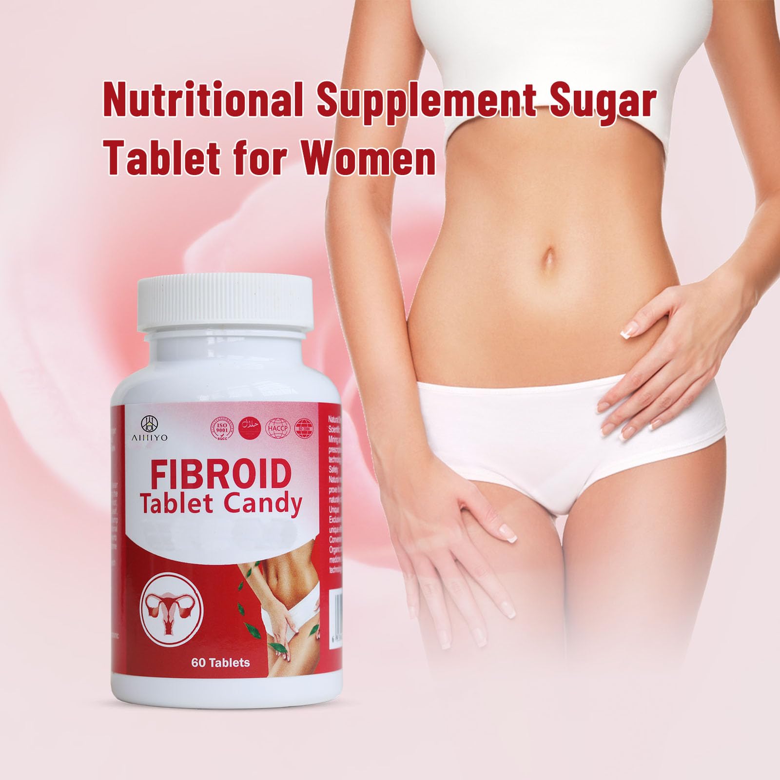 AIHIYO Herbal Tablets for Women's Wellness, 1000mg Pill Supplement, Supports Menstrual Comfort & Hormonal Balance, 60 Tablets AIHIYO buy supplements canada