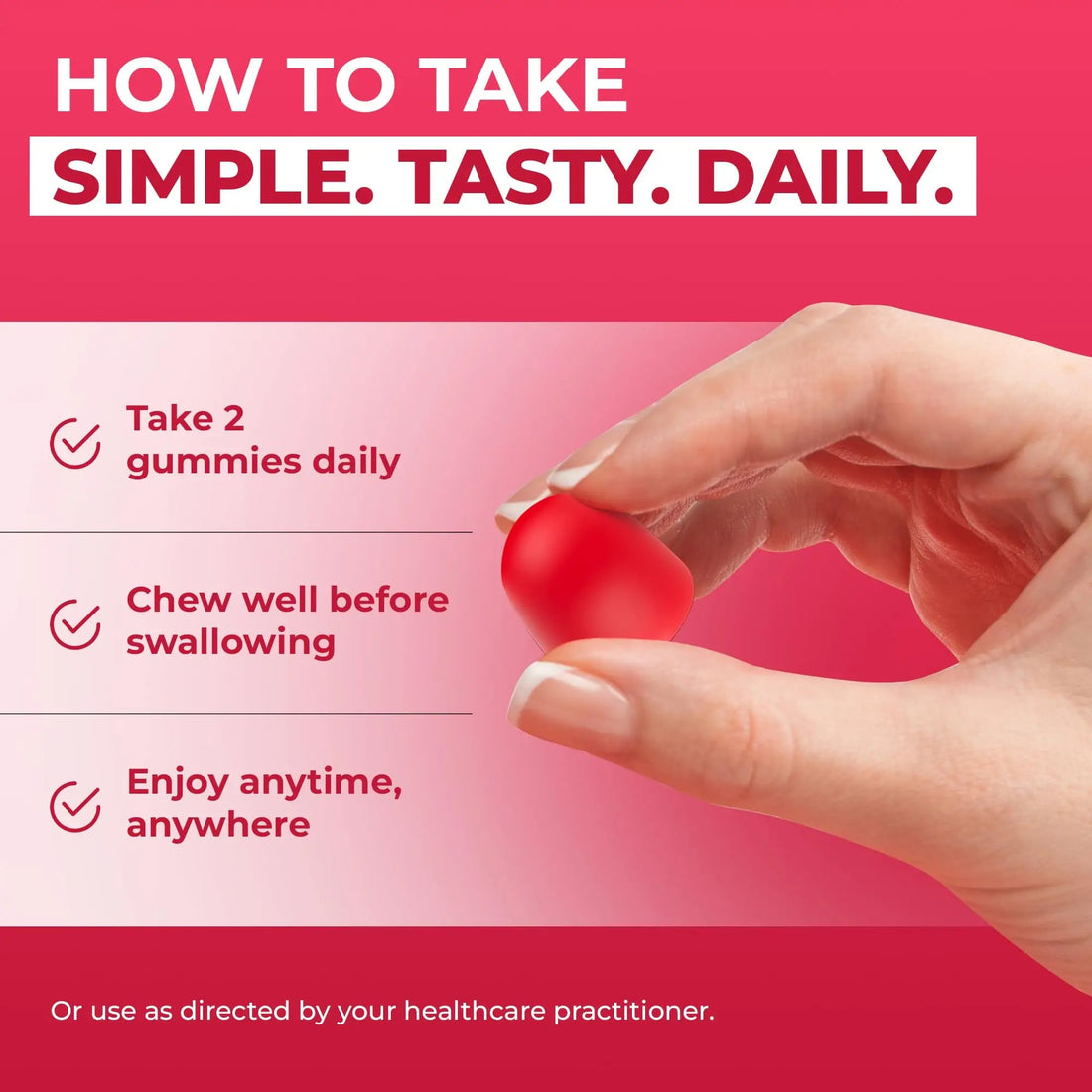 Ollyoo Multivitamin Gummies for Adults | Cherry & Strawberry Flavor | Great Source of Vitamin A & Essential Nutrients | Ollyoo buy supplements canada