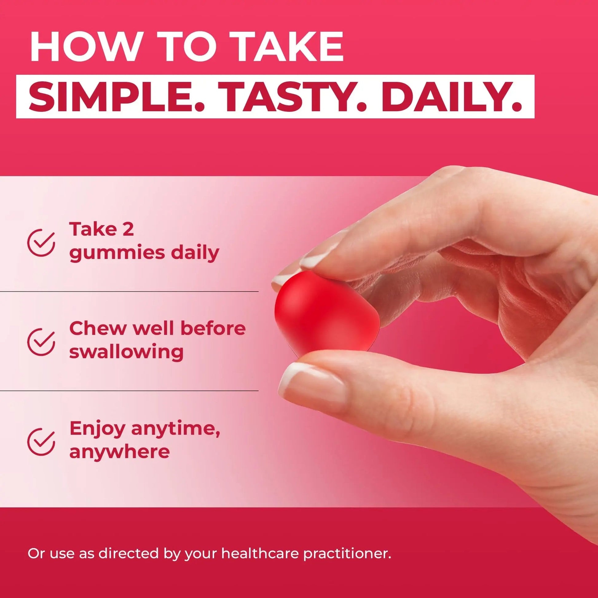 Ollyoo Multivitamin Gummies for Adults | Cherry & Strawberry Flavor | Great Source of Vitamin A & Essential Nutrients | Ollyoo buy supplements canada