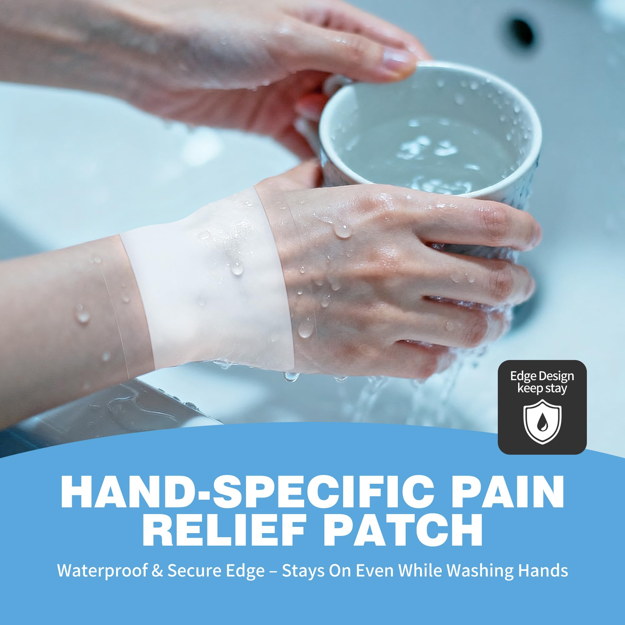 CARELAND Plantar Fasciitis Lidocaine Pain Patches with Hydrogel Technology- Waterproof with Sticky Border, 12 Hour Pain Relief - Contours to Your Foot - 16 Ct CARELAND buy supplements canada