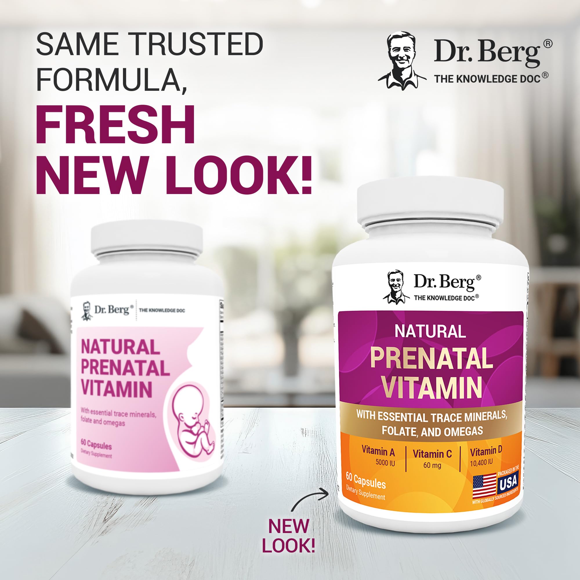 Dr. Berg Natural Prenatal Vitamins for Women (Pregnant & Nursing) - Prenatal Vitamins with Folate, Vitamins, Minerals, Omegas, &11 Powerful Superfoods - Womens Prenatal Multivitamin - 60 Capsules Dr. Berg Nutritionals buy supplements canada
