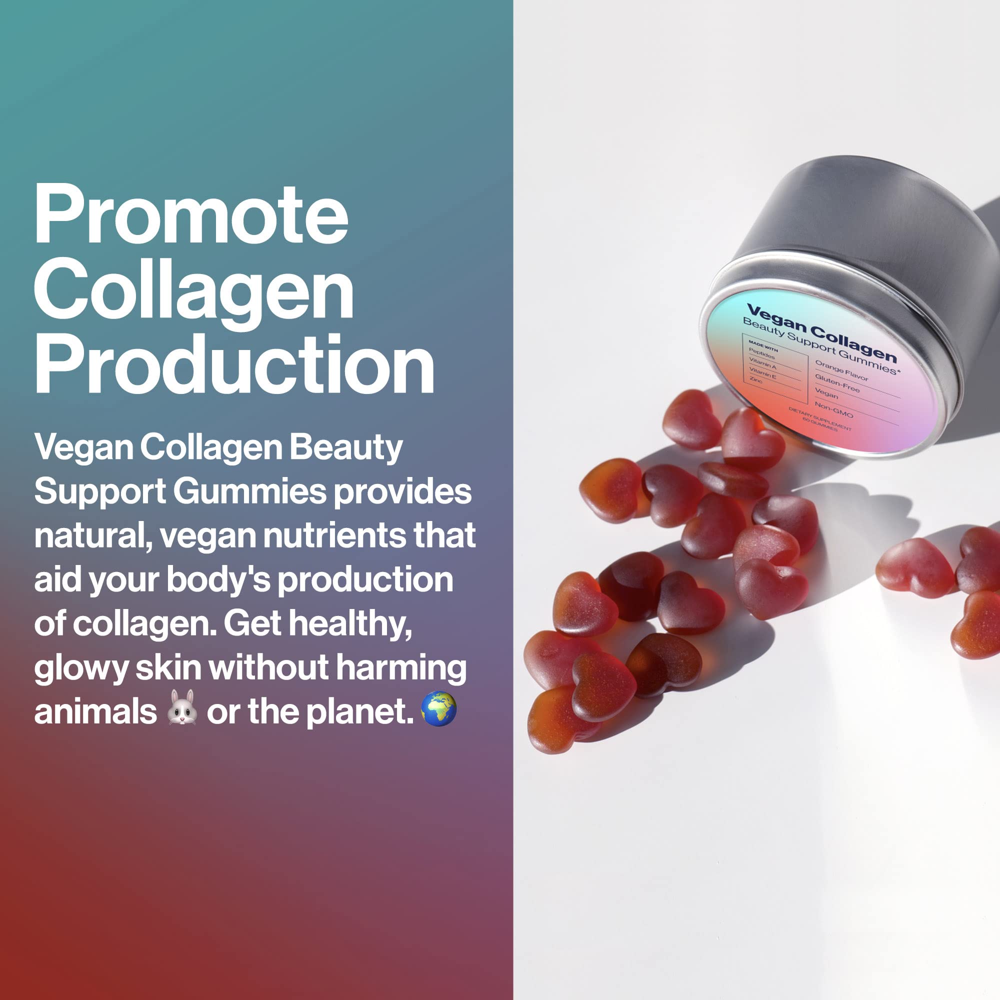 Habit + Habitat Vegan Beauty Support Gummies Collagen Booster with Biotin Habit + Habitat buy supplements canada