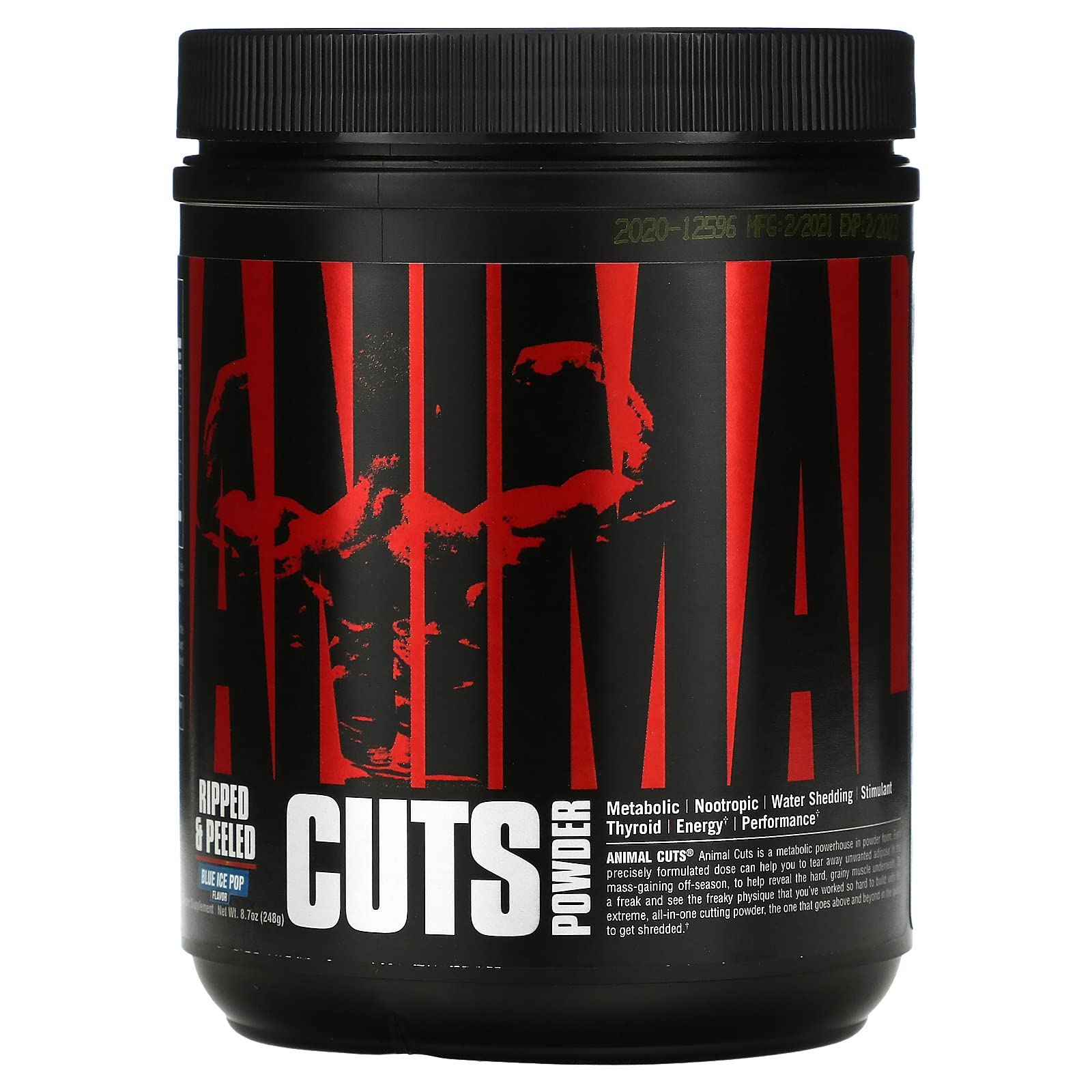 Universal Nutrition Animal Cuts Powder - Metabolic Enhancer, Nootropics, Carnitine Animal buy supplements canada