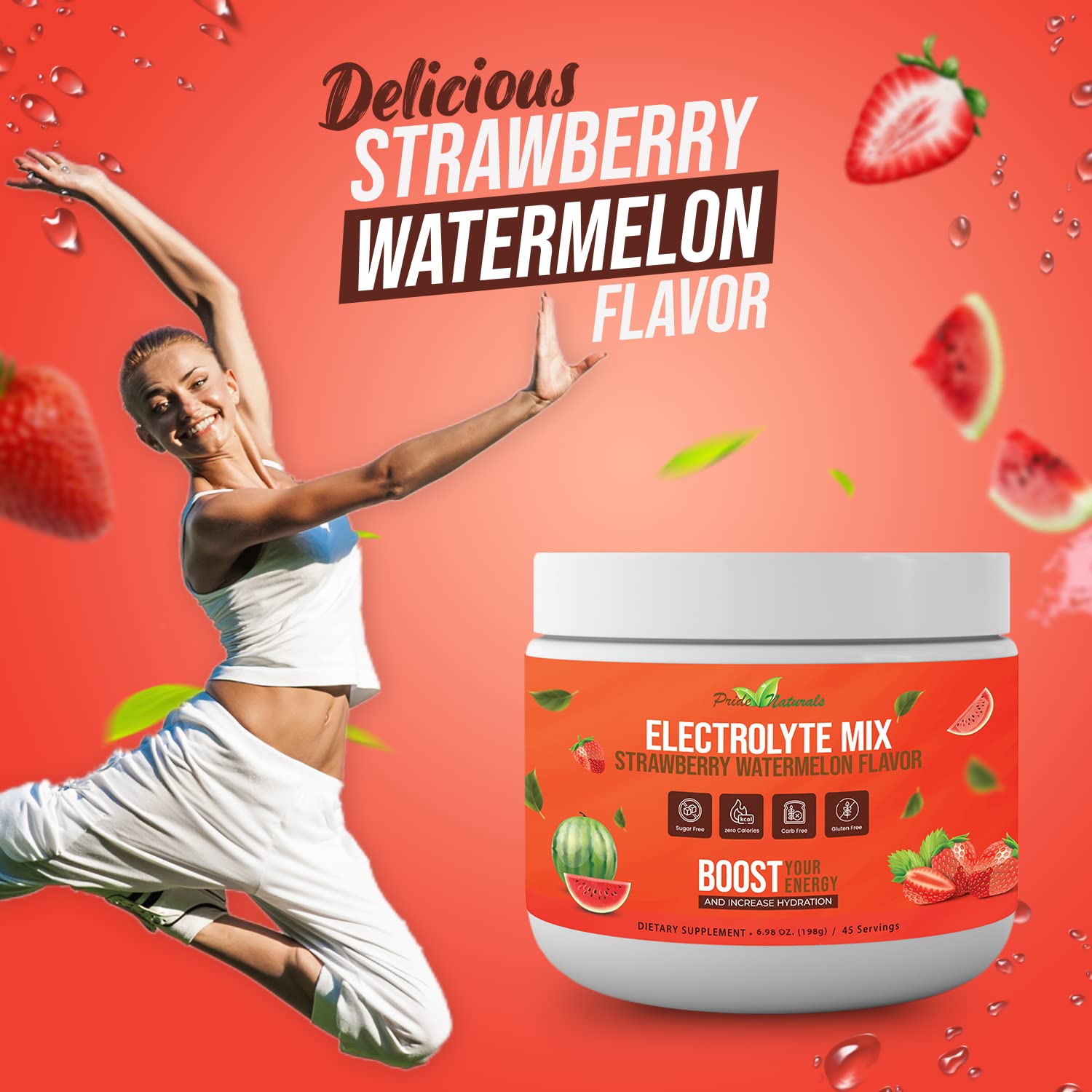 Electrolyte Powder - Refreshing Workout Recovery Electrolytes, Sugar Free, Gluten Free Pride Naturals, Inc buy supplements canada