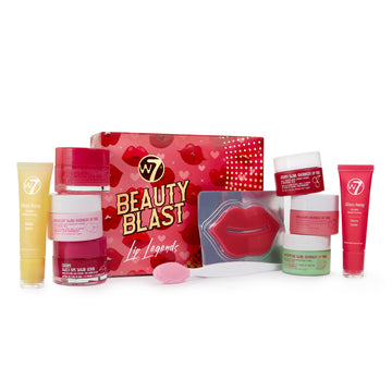 W7 Beauty Blast Lip Legends Sweet Dreams Lip Care Set - Lip Masks, Scrubs, Balms and More – Exclusive W7 Sweet Dreams Flavors Included W7 buy supplements canada