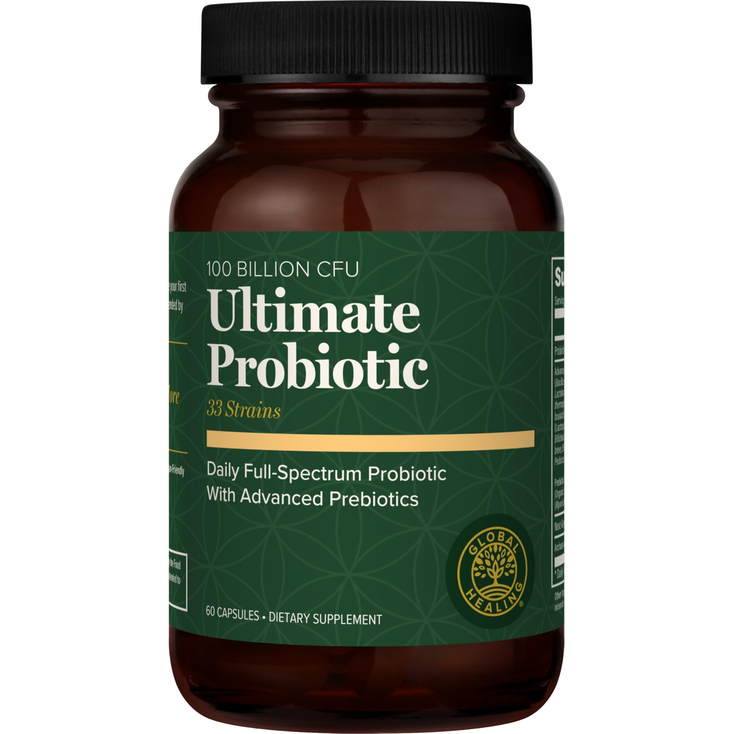 Global Healing Ultimate Probiotic Blend Supplement with Prebiotics and Probiotics for Digestive Health, Digestive Tract, & Immune System, Gut Health for Men & Women, Global Healing Center buy supplements canada