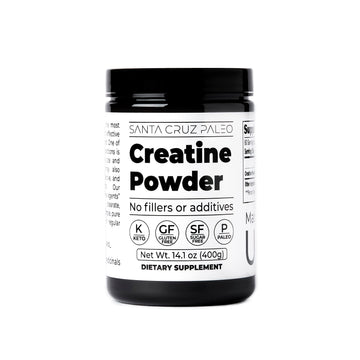 Santa Cruz Paleo, Creatine Monohydrate Powder Micronized, Unflavored Pre Workout and Muscle Support Supplement, Gluten Free Keto, Mix with Water or Shakes Santa Cruz Paleo buy supplements canada