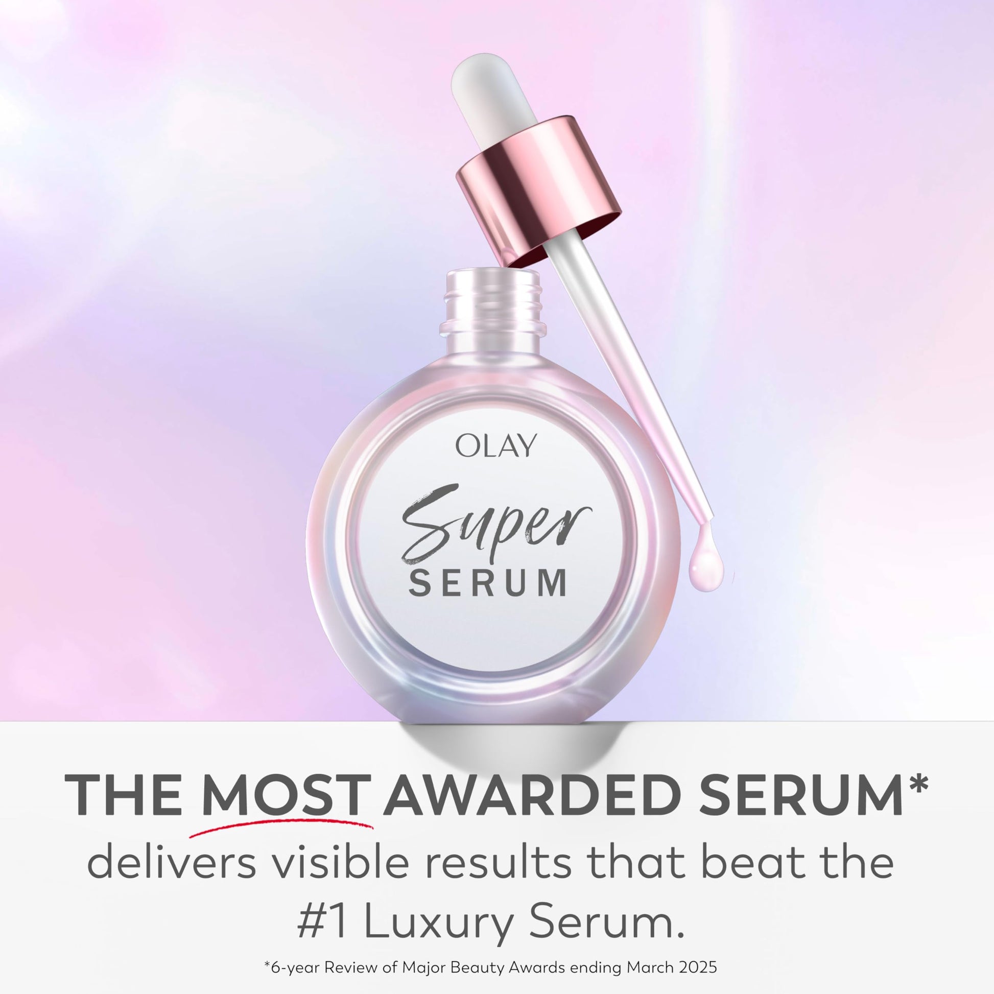 Olay Super Serum - Glow Serum for Face - Activated Niacinamide, Vitamin C & E, Collagen Peptide, AHA - 5-in-1 Benefits - Brightens, Hydrates, Smooths, Firms, Evens Tone, Proactive Anti-Aging, 1.7 Oz Olay buy supplements canada