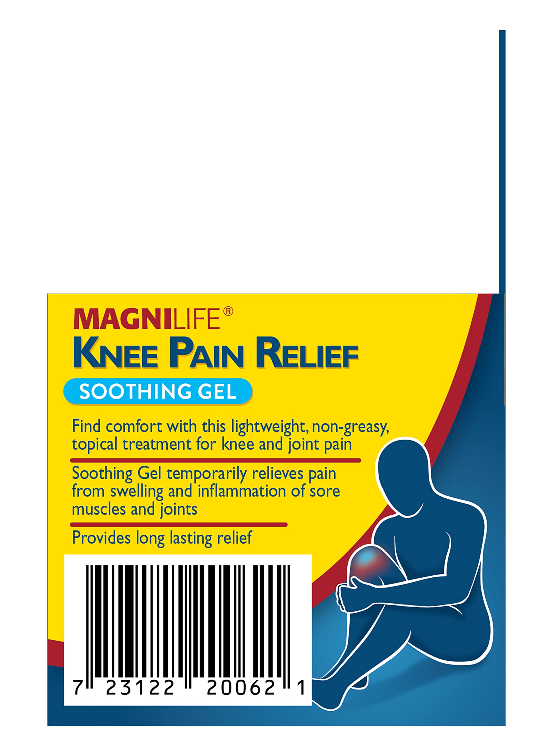 MagniLife Knee Pain Relief Gel (4 oz), Arnica-Based Gel for Joint Pain, Knee Stiffness & Swelling, Non-Greasy, No Staining, Massage-in Formula for Daily Knee Support & Comfort MagniLife buy supplements canada