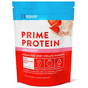 Equip Foods Prime Protein - Grass-Fed Beef Protein Powder Isolate -Paleo and Keto Equip buy supplements canada