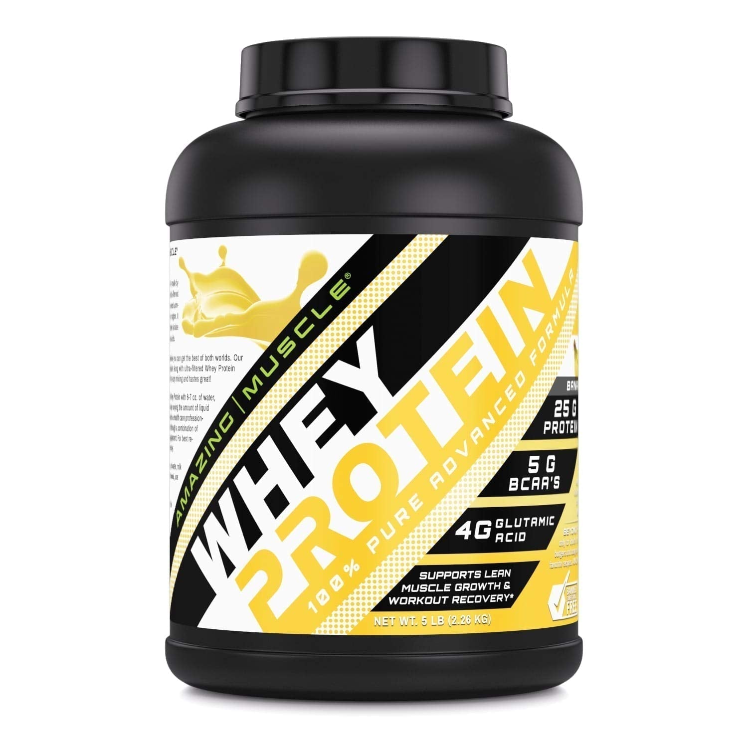 Amazing Muscle 100% Whey Protein Powder *Advanced Formula with Whey Protein Amazing Nutrition buy supplements canada