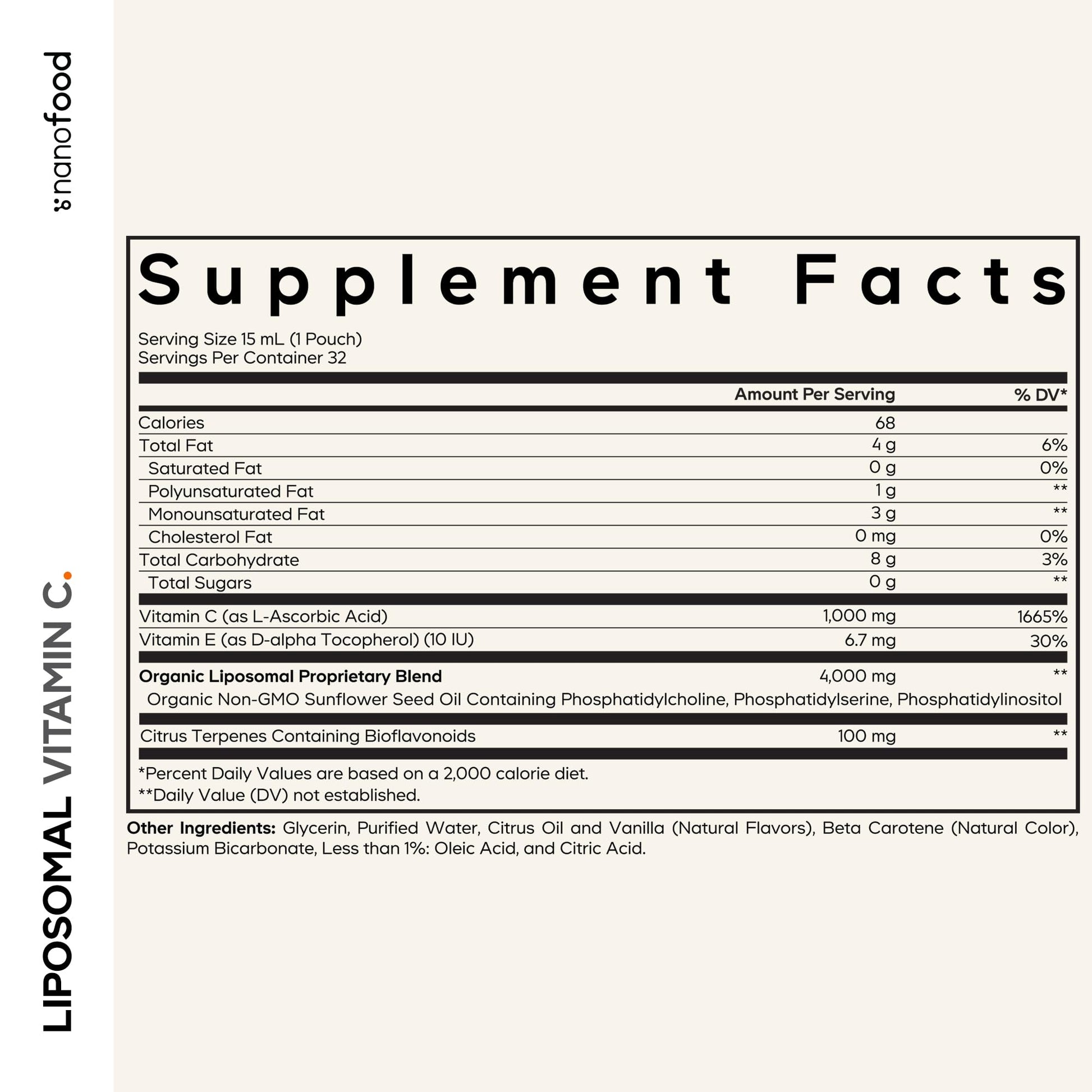 Codeage Liposomal Vitamin C Liquid 1000mg Vitamin C, 4000mg Essential Phospholipids, Supplement For Daily Immune Support, Liposomes For Absorption, Citrus Bioflavonoids, Vitamin E, Non-GMO, 32 Pouches Codeage buy supplements canada