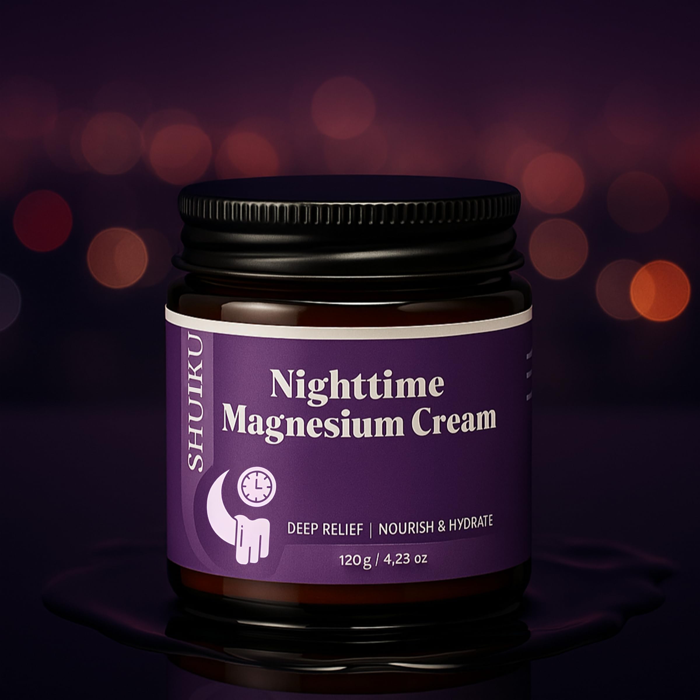 Magnesium Lotion for Sleep & Calm, Topical Magnesium Cream for Relaxation, Nightly Calm, Better Sleep, and for Leg Cramps & Pain SHUIKU buy supplements canada
