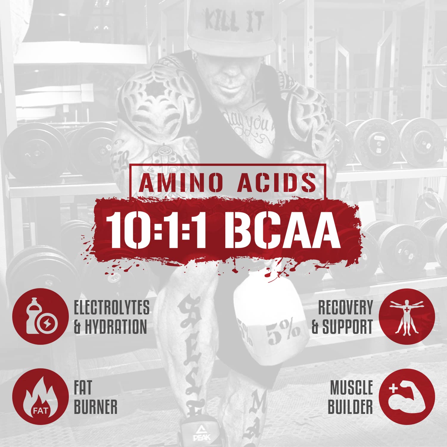 5% Nutrition Rich Piana AllDayYou Shred BCAA Powder | Amino Acid Supplement 5% Nutrition buy supplements canada