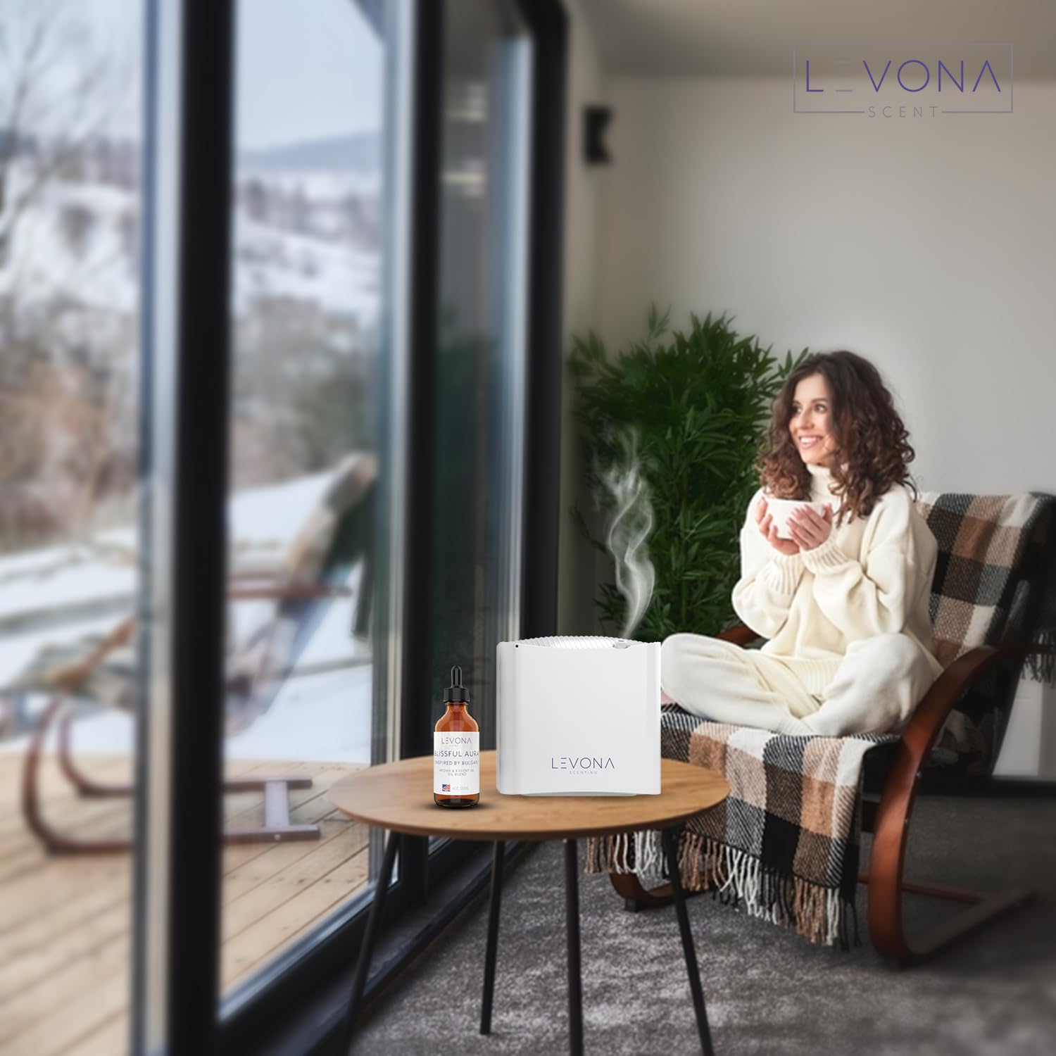 Levona Scent Essential Oils for Diffuser: Blissful Aura Inspired by Bulgari with Notes of Amber LEVONA SCENT buy supplements canada