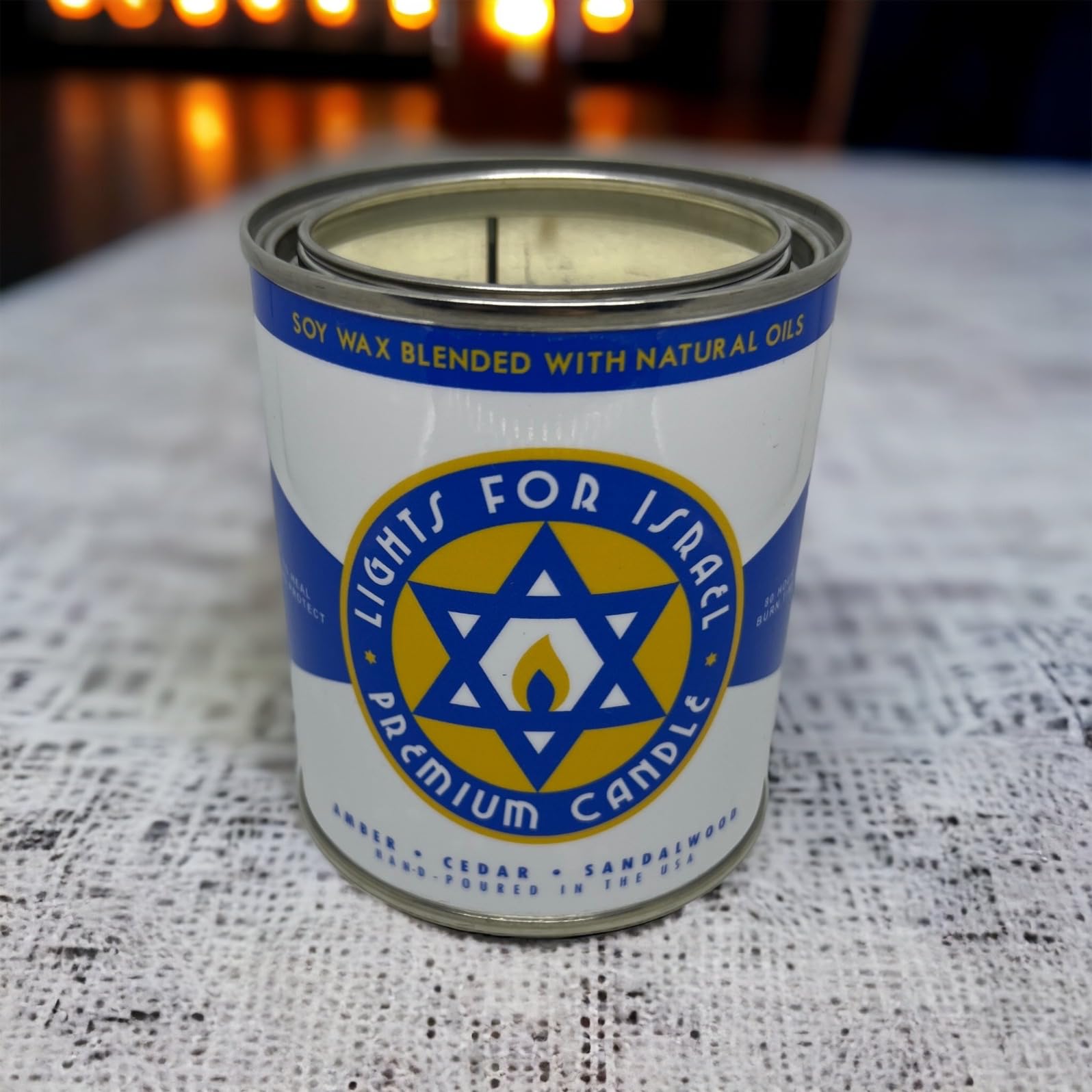 Long-Burning, One-Pint Premium Candles for Men | Vintage Inspired Oil Can Design | Soy Wax FURY BROS. buy supplements canada