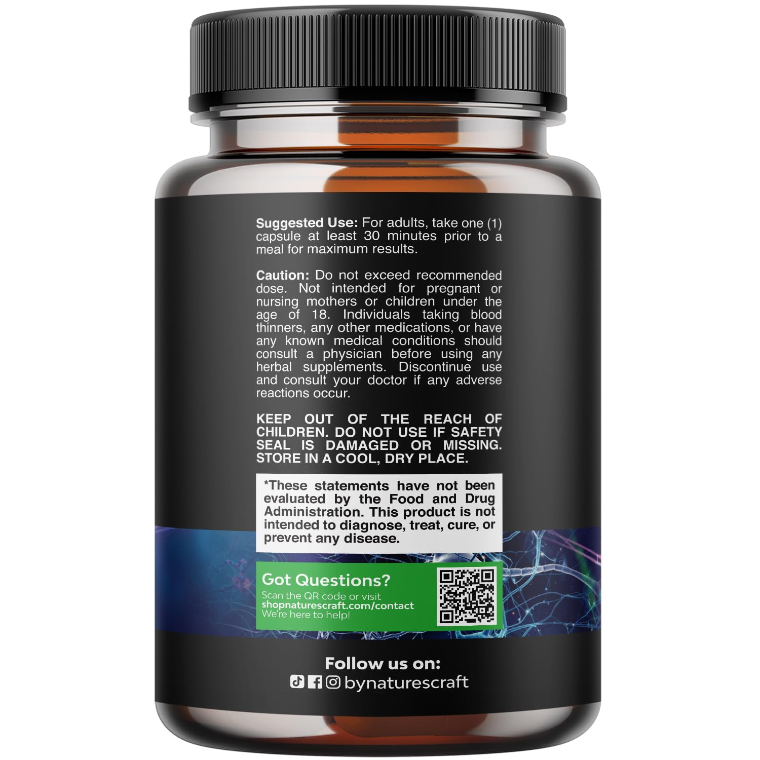 Nootropic Memory Supplement for Brain Support - Memory Pills for Brain Boost and Natural Energy Booster - Vitamin B 12 Bacopa Monnieri Rhodiola Rosea DMAE Ginkgo Biloba Phosphatidylserine Supplement Natures Craft buy supplements canada