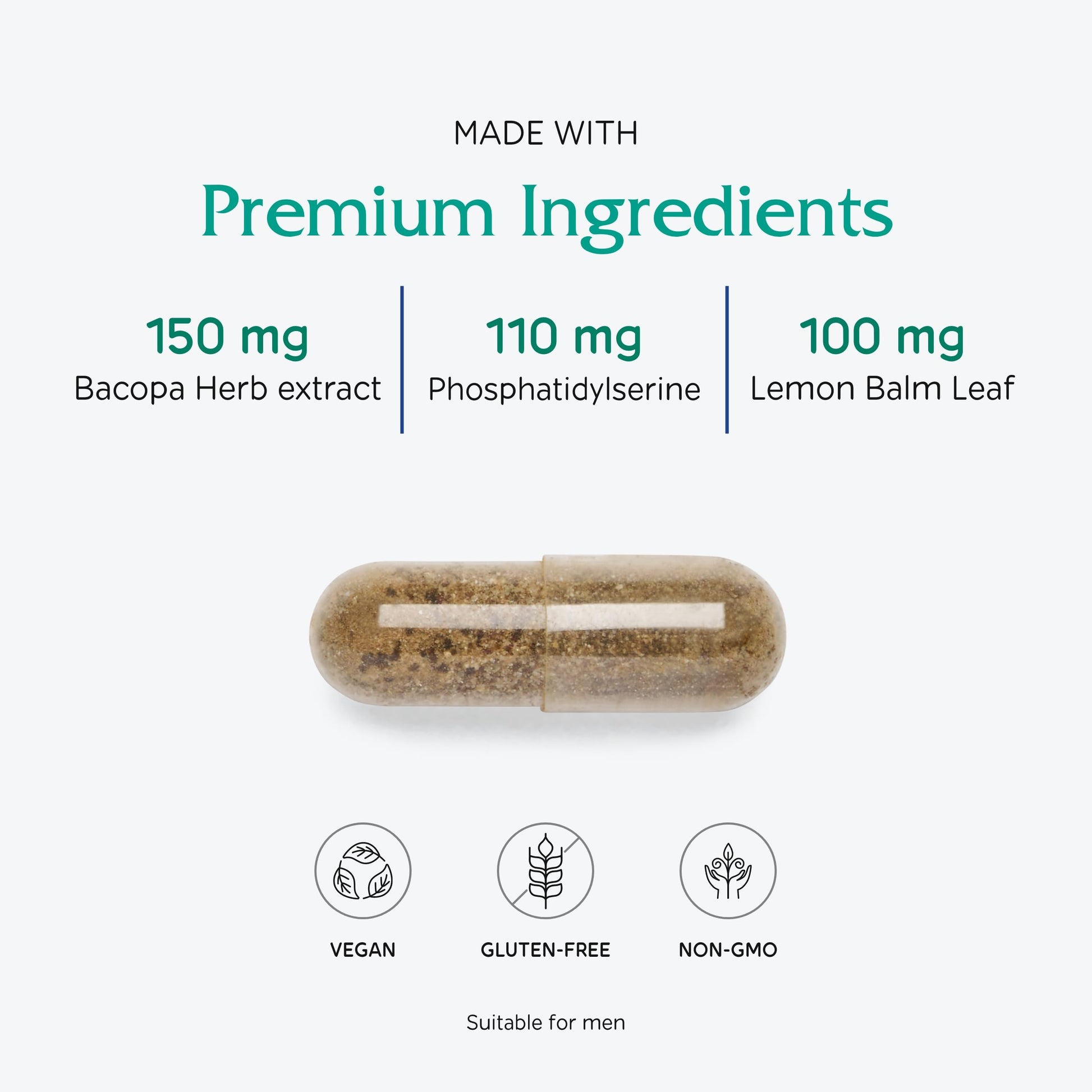 Vitanica MindBlend, Brain Support, Vegan, 60 Capsules Vitanica buy supplements canada
