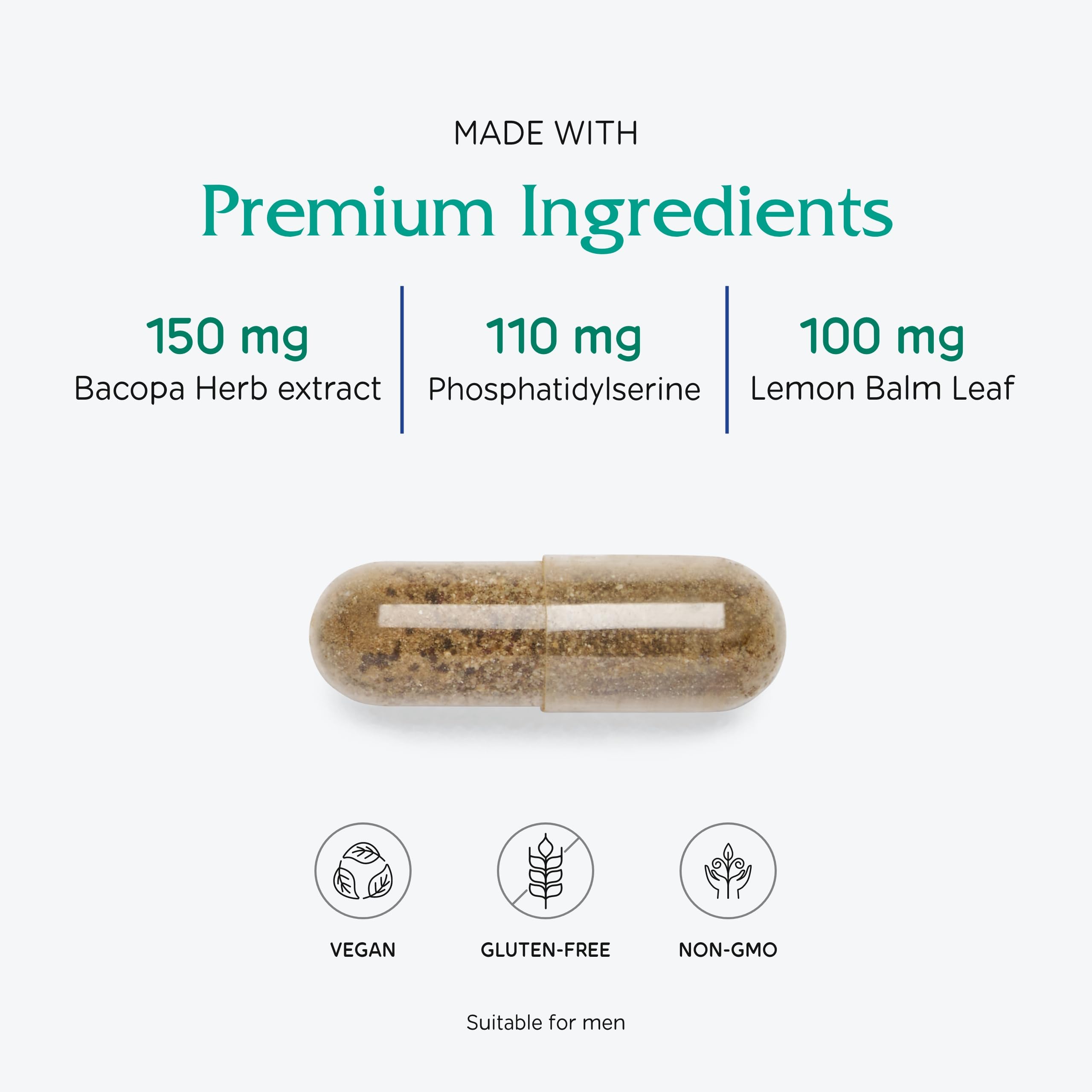 Vitanica MindBlend, Brain Support, Vegan, 60 Capsules Vitanica buy supplements canada