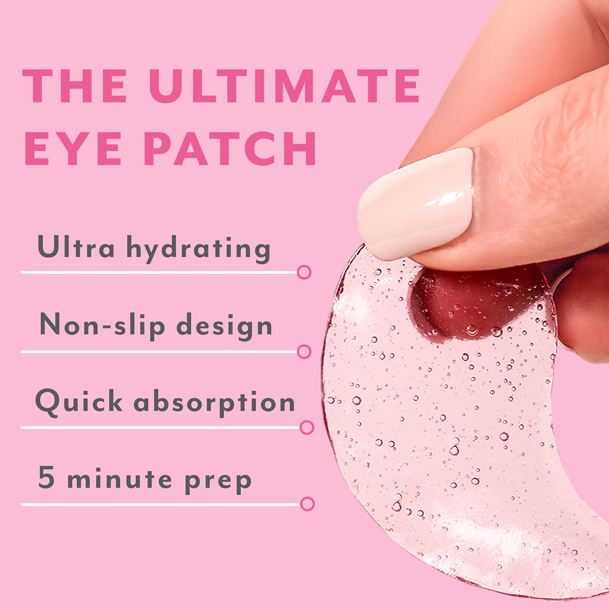 Patchology Serve Chilled Rosé Hydrating Under Eye Patches – Hyaluronic Acid & Antioxidant-Infused Eye Masks to Reduce Dark Circles Patchology buy supplements canada