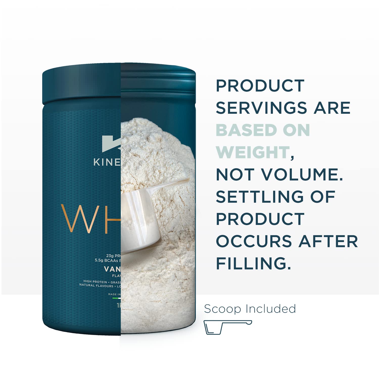 Kinetica Banana Whey Protein Powder | 2.27kg | 23g Protein per Serving | 76 Servings Kinetica buy supplements canada