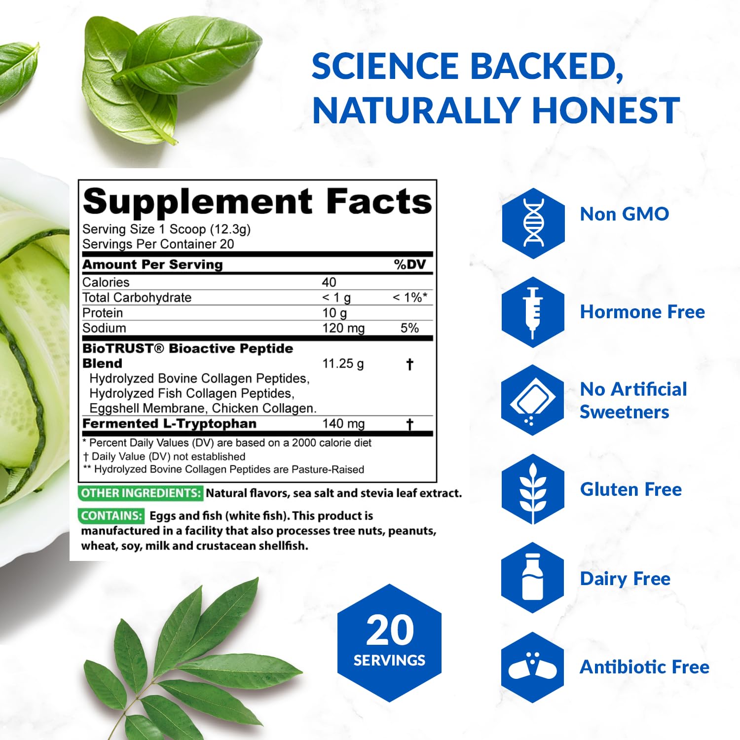 BioTrust Ageless Multi Collagen Peptides Powder – 5 Types (I, II, III, V, X) BioTrust buy supplements canada