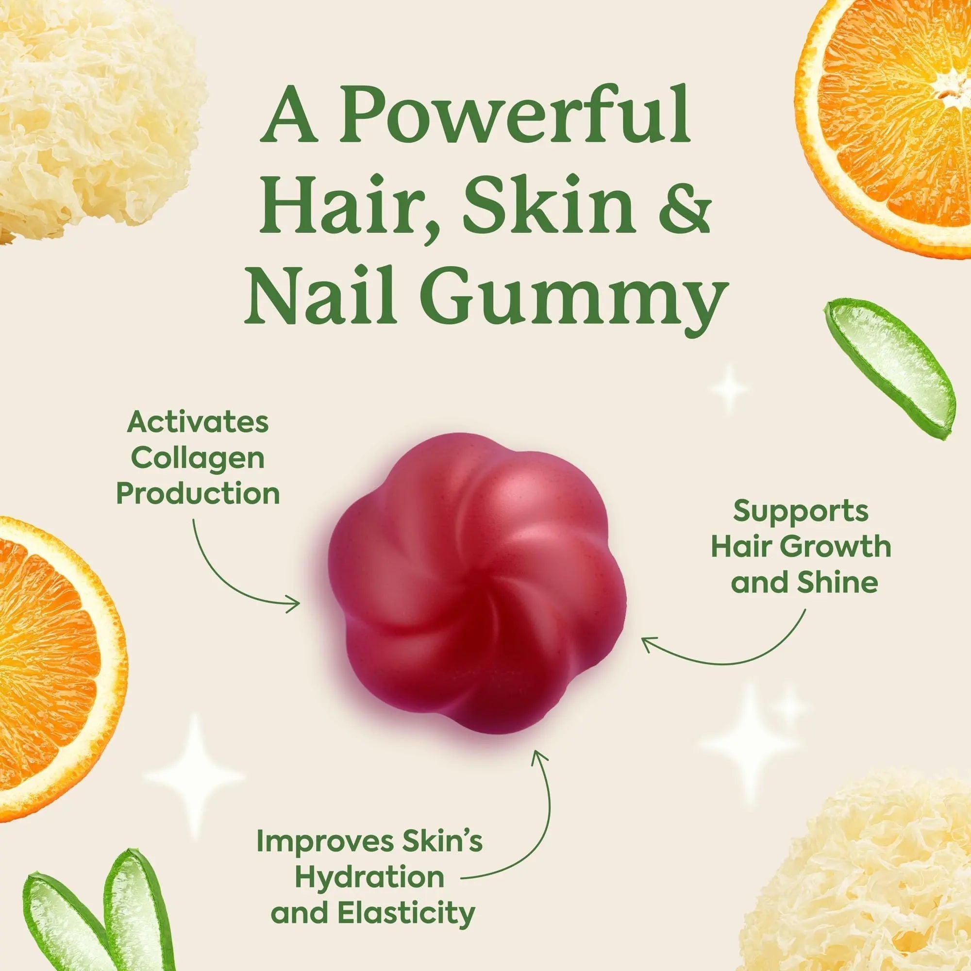 Plant People WonderBeauty Hair, Skin & Nails Rejuvenation Gummies with Tremella Mushroom, Marine Collagen Peptides Plant People buy supplements canada