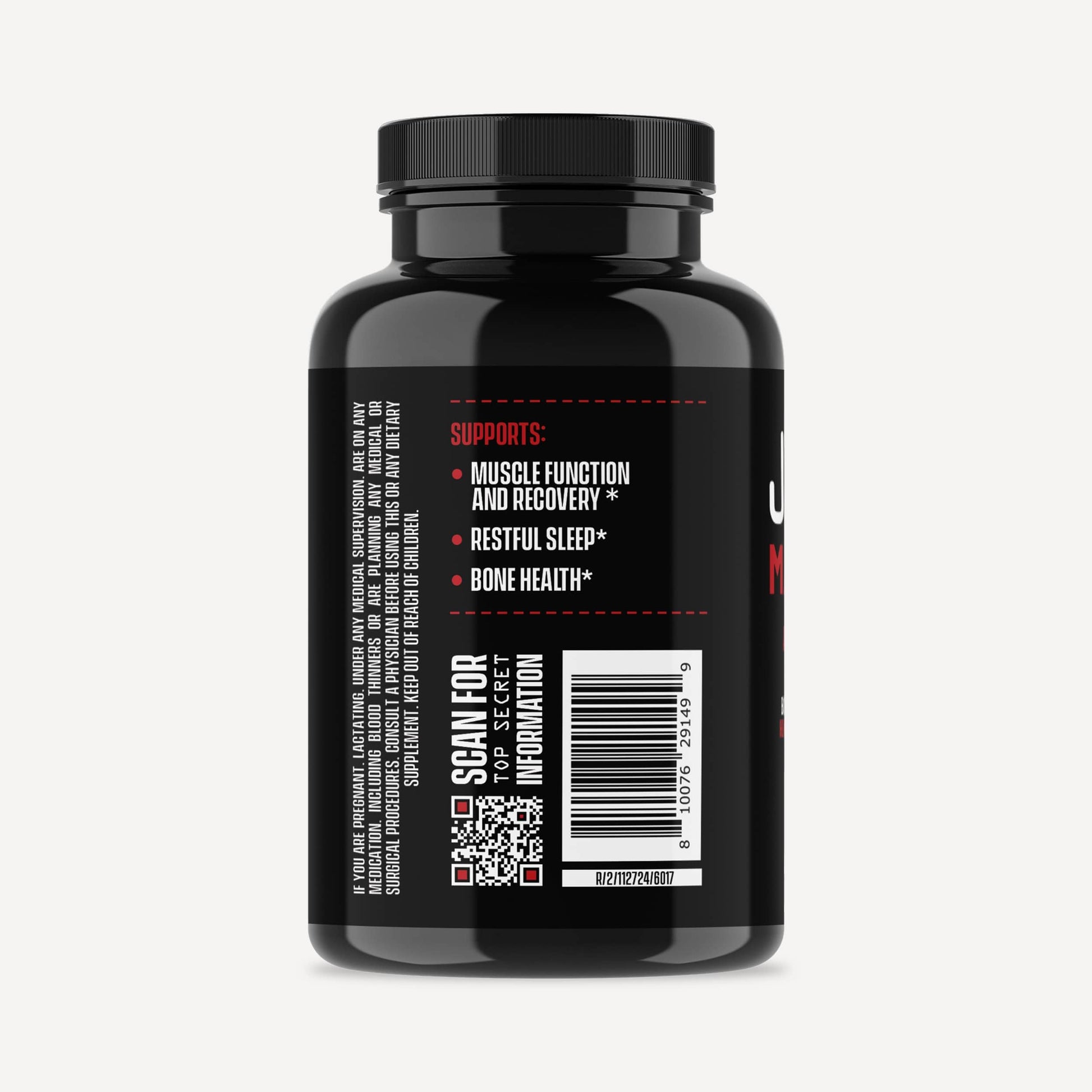 Jocko Fuel Magnesium Complex Supplement - Magnesium Glycinate, Citrate, & Taurate Capsules Dietary Supplement for Muscle Recovery & Relaxation, Heart, Nerve, Bone Support, & Sleep 30-Day Supply Jocko Fuel buy supplements canada
