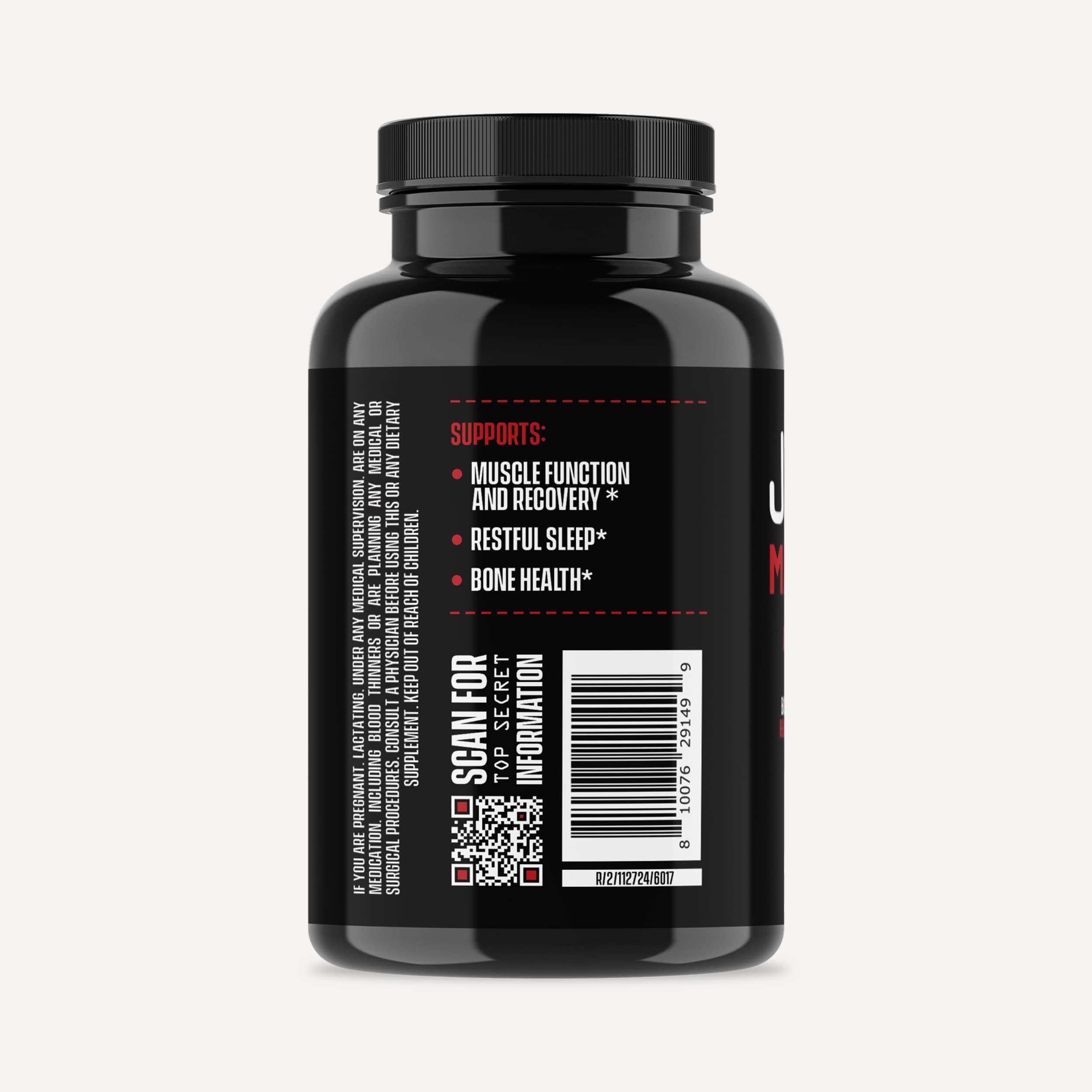 Jocko Fuel Magnesium Complex Supplement - Magnesium Glycinate, Citrate, & Taurate Capsules Dietary Supplement for Muscle Recovery & Relaxation, Heart, Nerve, Bone Support, & Sleep 30-Day Supply Jocko Fuel buy supplements canada