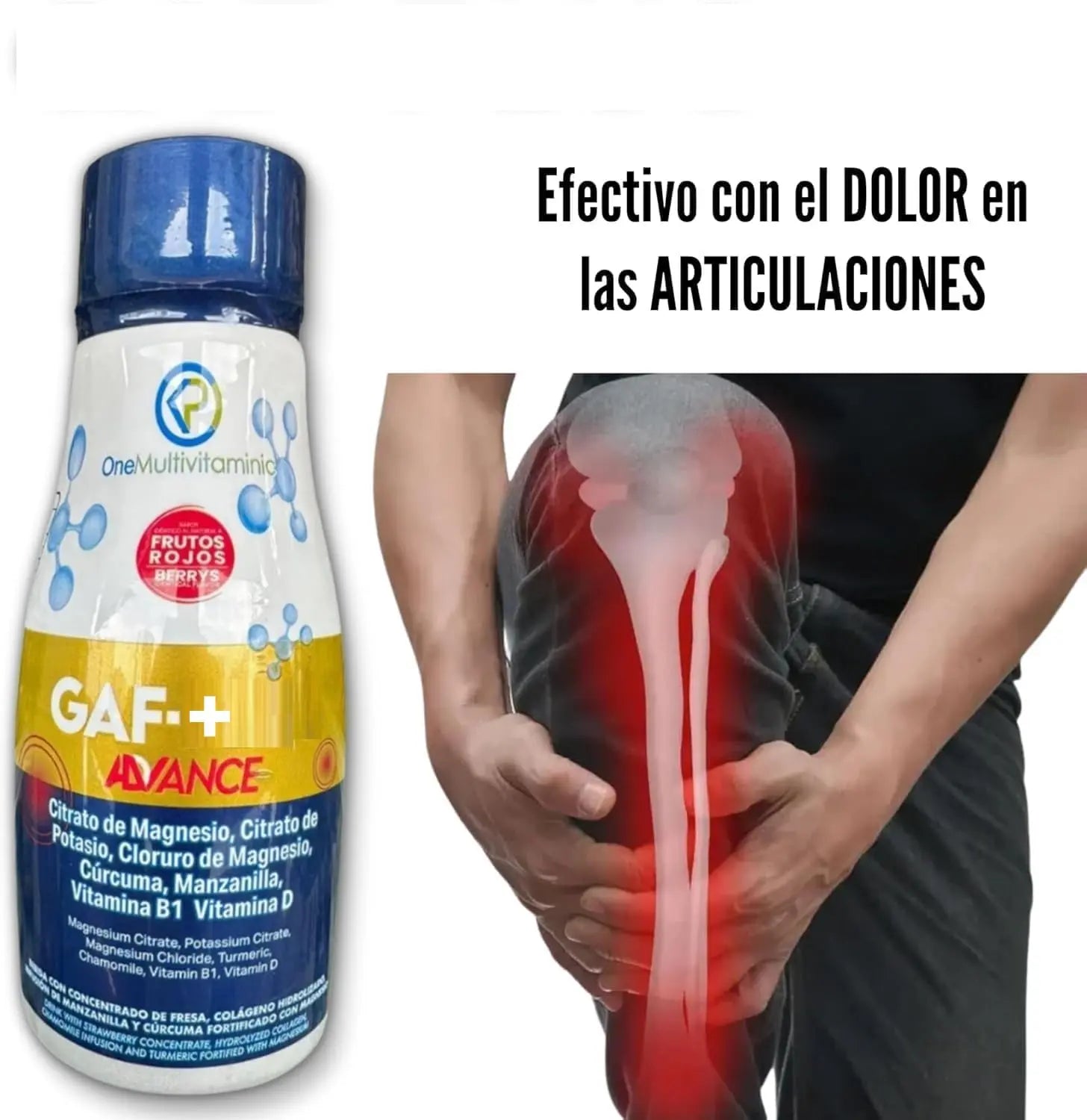 Gaf + Formula avanzada - Multivitamin, 10.14 Fl Oz, 300ML, Red Fruit Flavor Generic buy supplements canada