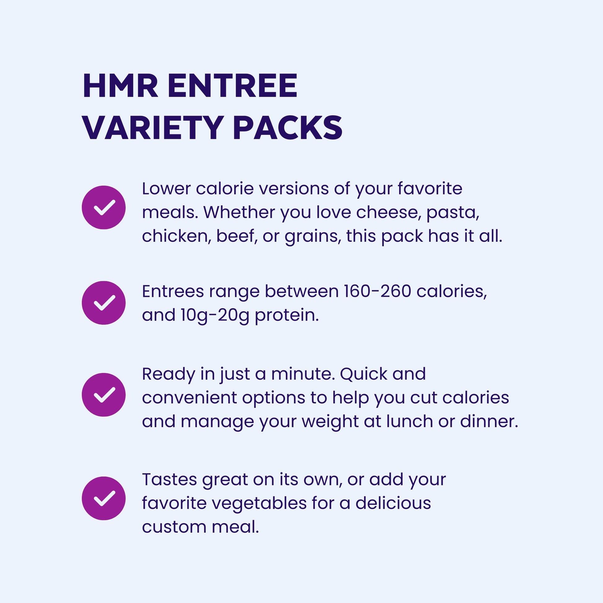 HMR Top 5 Entrée Pack | Pre-packaged Lunch or Dinner to Support Weight Loss | Pack of 5 HMR buy supplements canada