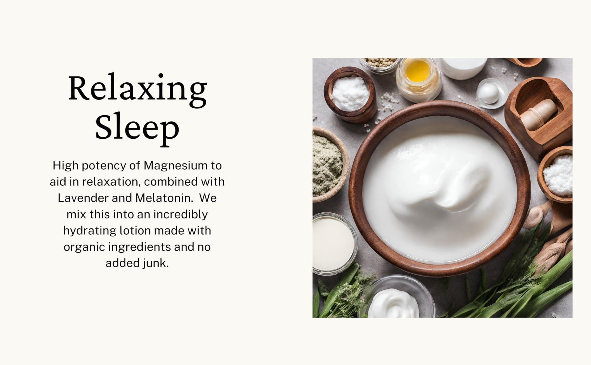 Elepure Pure Elements Magnesium Sleep Lotion with Lavender and Melatonin - Topical Application Night Cream- High Potency - Organic Materials - Large Size - Great Value - 8 fl. oz Elepure Pure Elements buy supplements canada