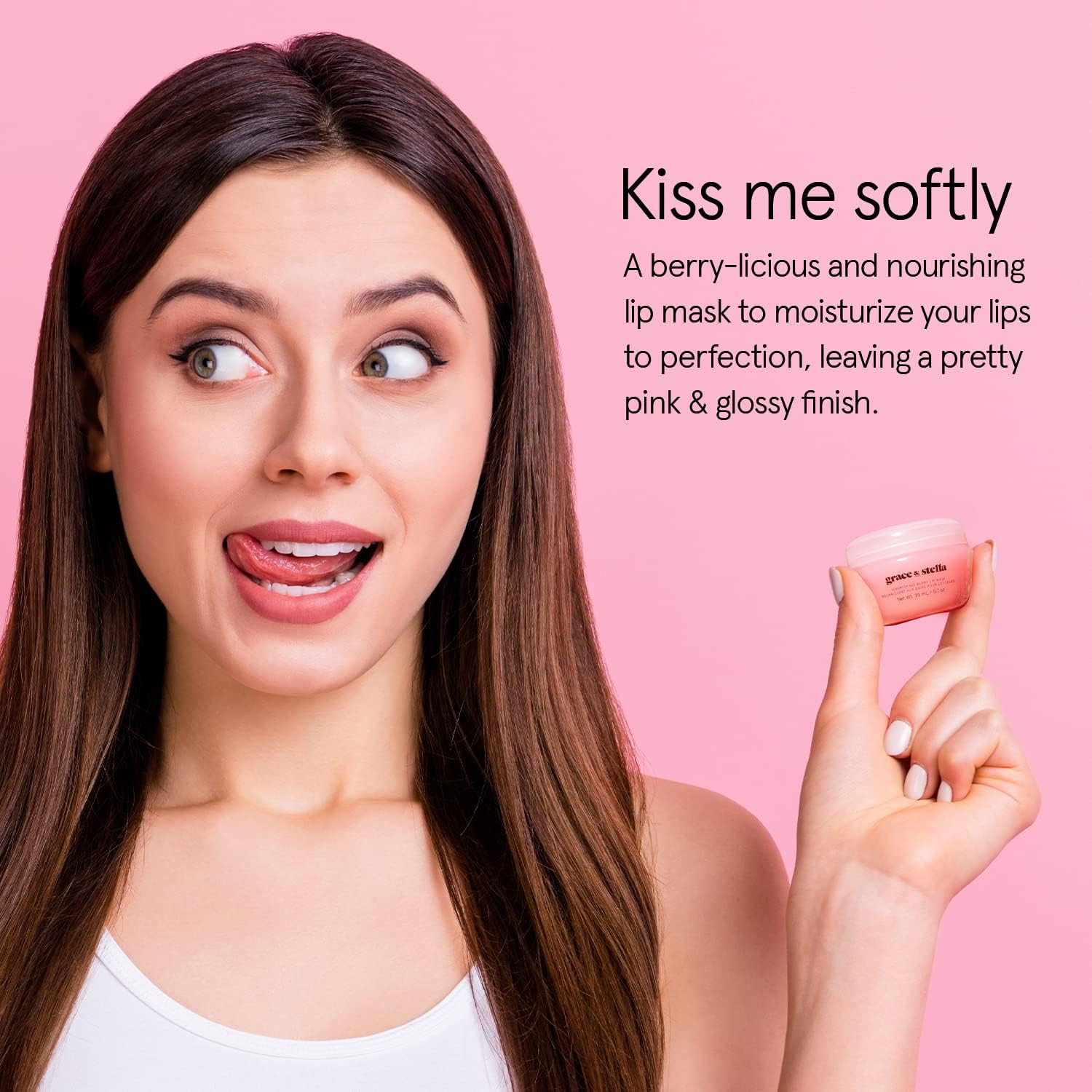 grace & stella Award Winning Lip Butter - Hydrating Lip Balm - Nourishing Lip Mask (1-pack) Travel Essentials, Travel Size Toiletries grace & stella buy supplements canada