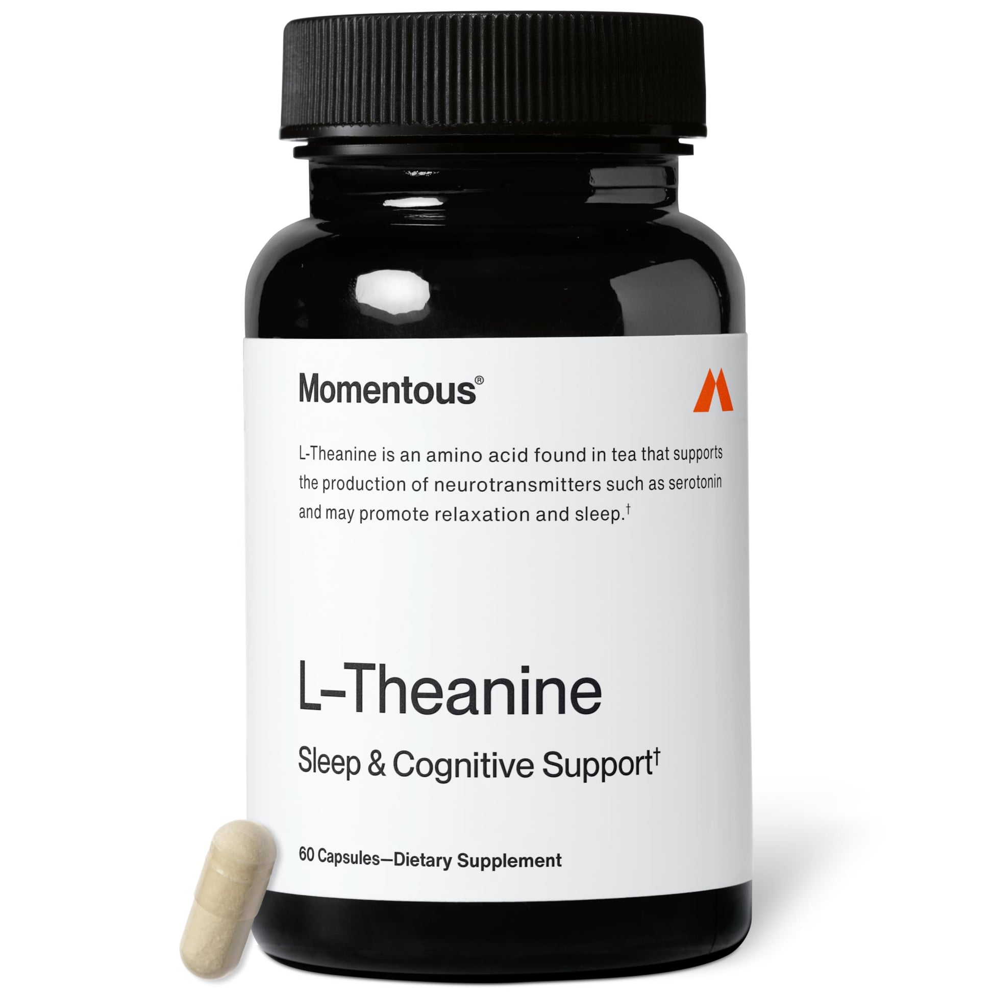 Momentous L-Theanine Supplement - 200 mg Capsules to Promote Relaxation & Focus - NSF Certified for Sport Momentous buy supplements canada