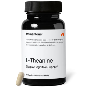 Momentous L-Theanine Supplement - 200 mg Capsules to Promote Relaxation & Focus - NSF Certified for Sport Momentous buy supplements canada