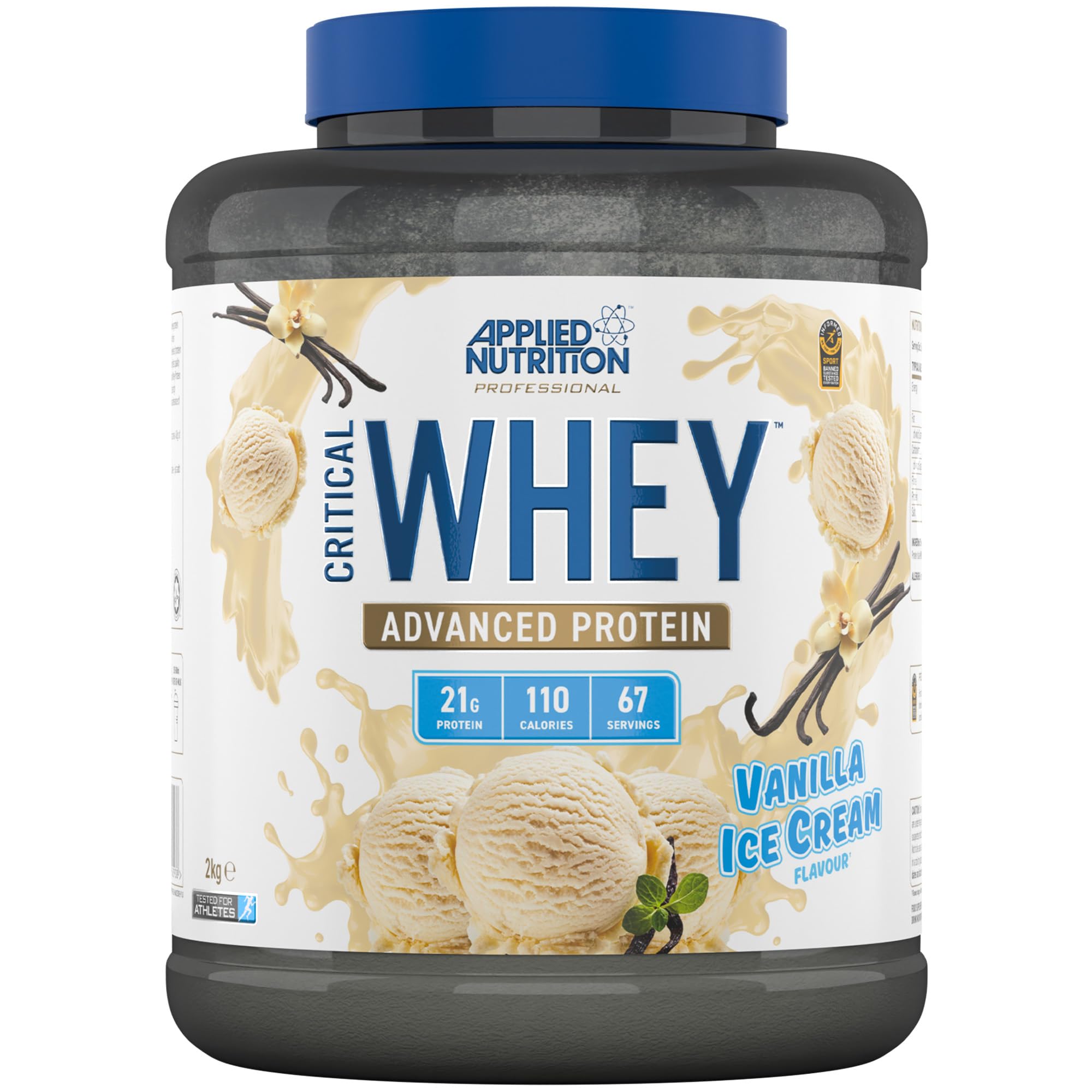Applied Nutrition Critical Whey Protein Powder 2kg - High Protein Powder, Protein Milkshake Applied Nutrition buy supplements canada