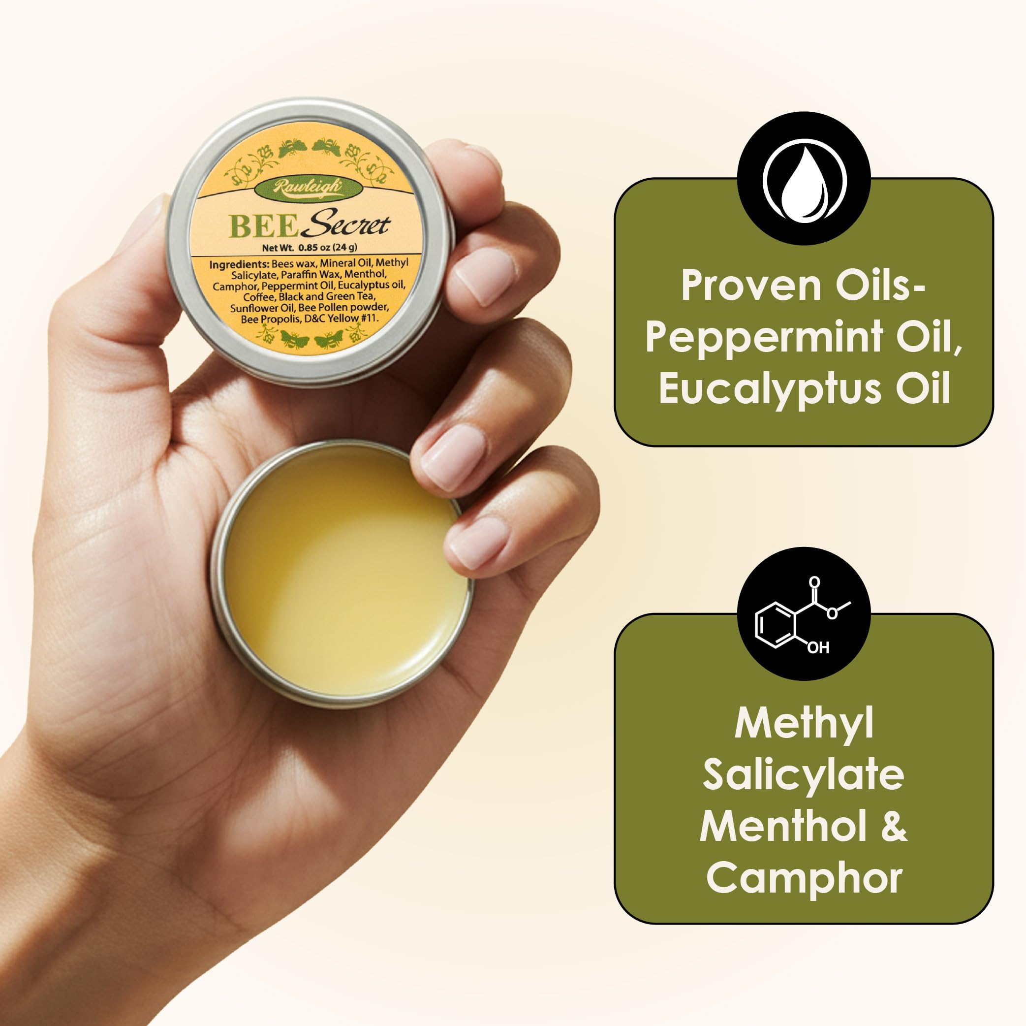 Rawleigh Bee Secret Soothing Balm: 0.85 oz - Pack of 1 Rawleigh buy supplements canada