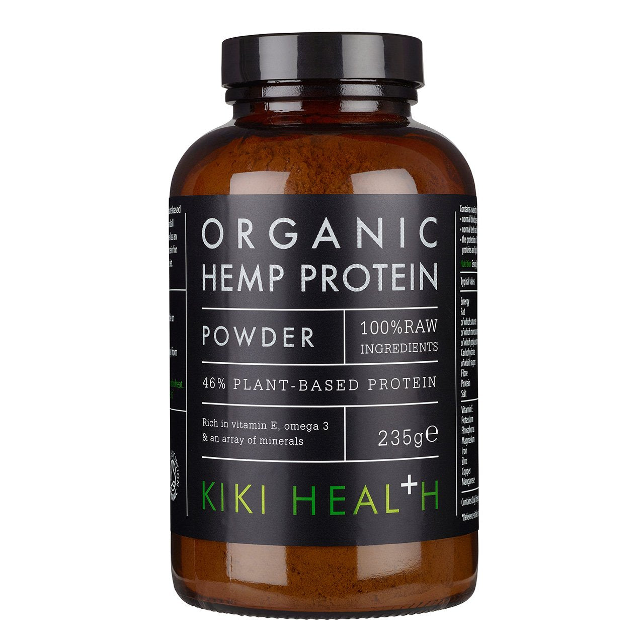 KIKI Health - Organic Hemp Protein - Plant-Based Protein Powder - Rich in Magnesium and Omega 3 KIKI HEALTH buy supplements canada