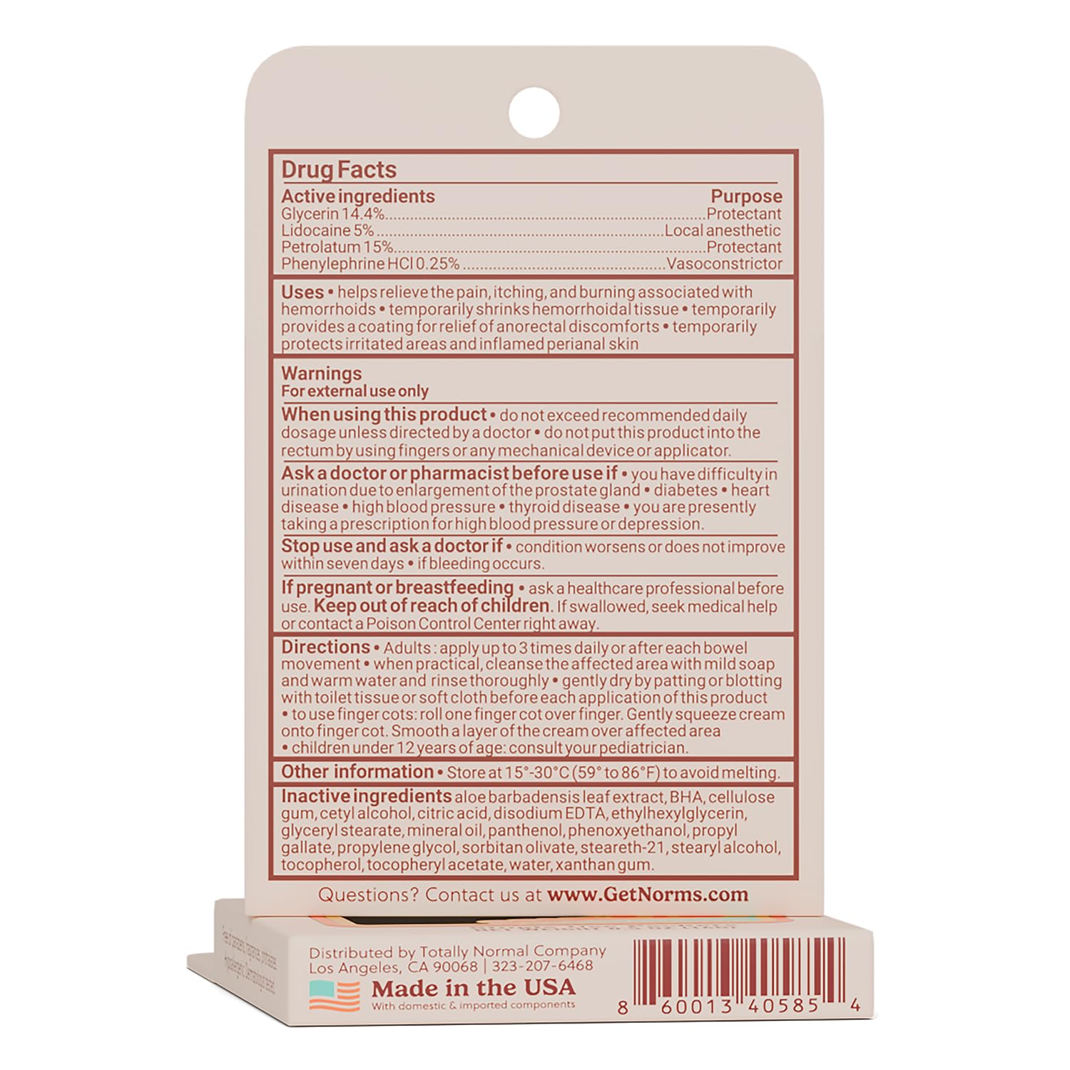 Norms Squeezies Lidocaine Hemorrhoid Cream, Discreet Single Use Travel Packets, 5% Lidocaine, Phenylephrine, Aloe and Glycerin – Numbing, Soothing & Swelling Relief On the Go, 5 Count Norms buy supplements canada