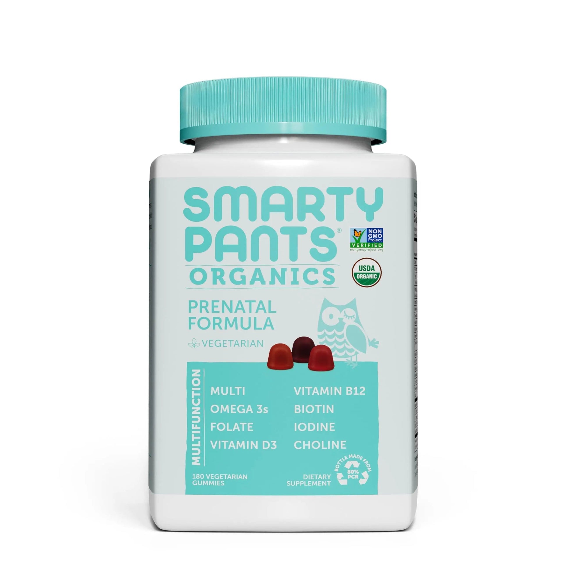 SmartyPants Organic Prenatal Vitamins for Women, Multivitamin Gummies: Biotin, Methylfolate, Omega 3 (ALA), Vitamin D3, C, Vitamin B12, B6, A, K2 & Zinc SmartyPants buy supplements canada