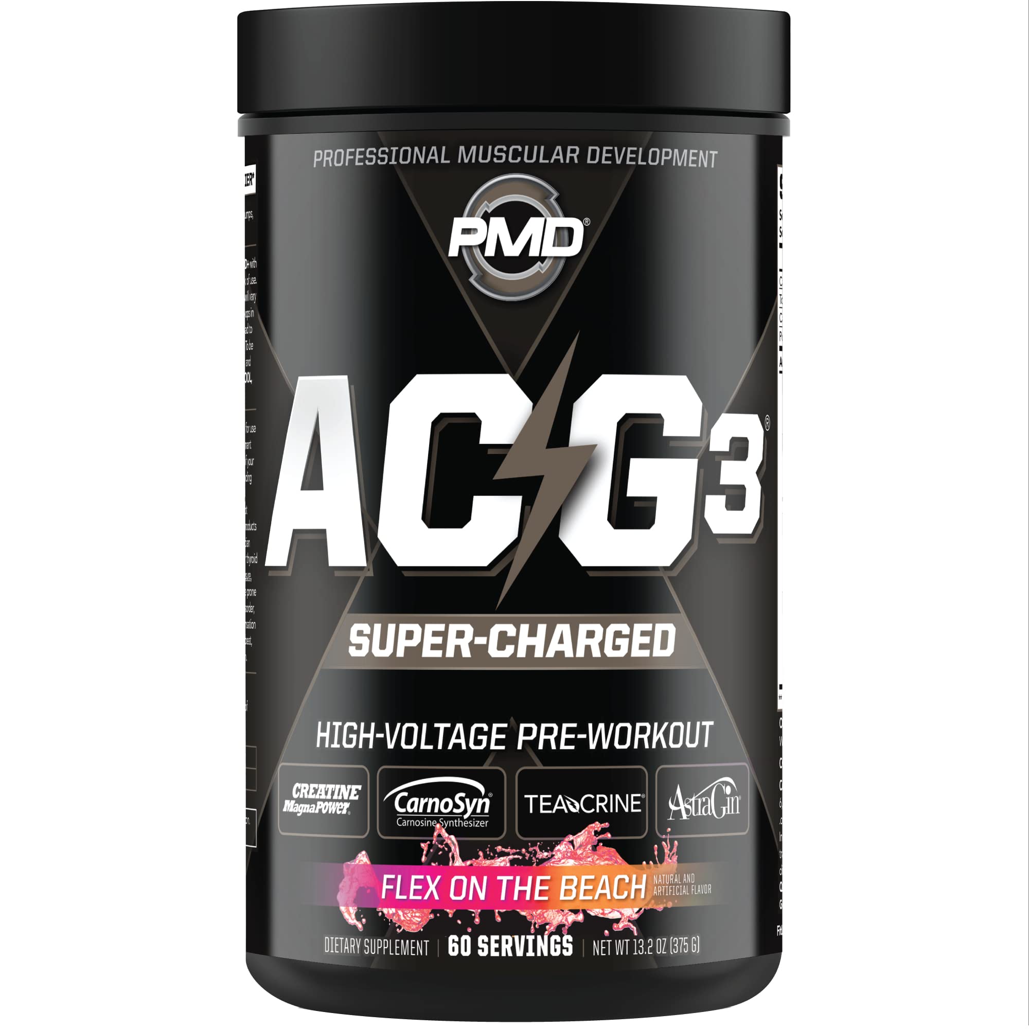 PMD Sports ACG3 Supercharged - Pre Workout - Powerful Strength, High Energy, Maximize PMD buy supplements canada