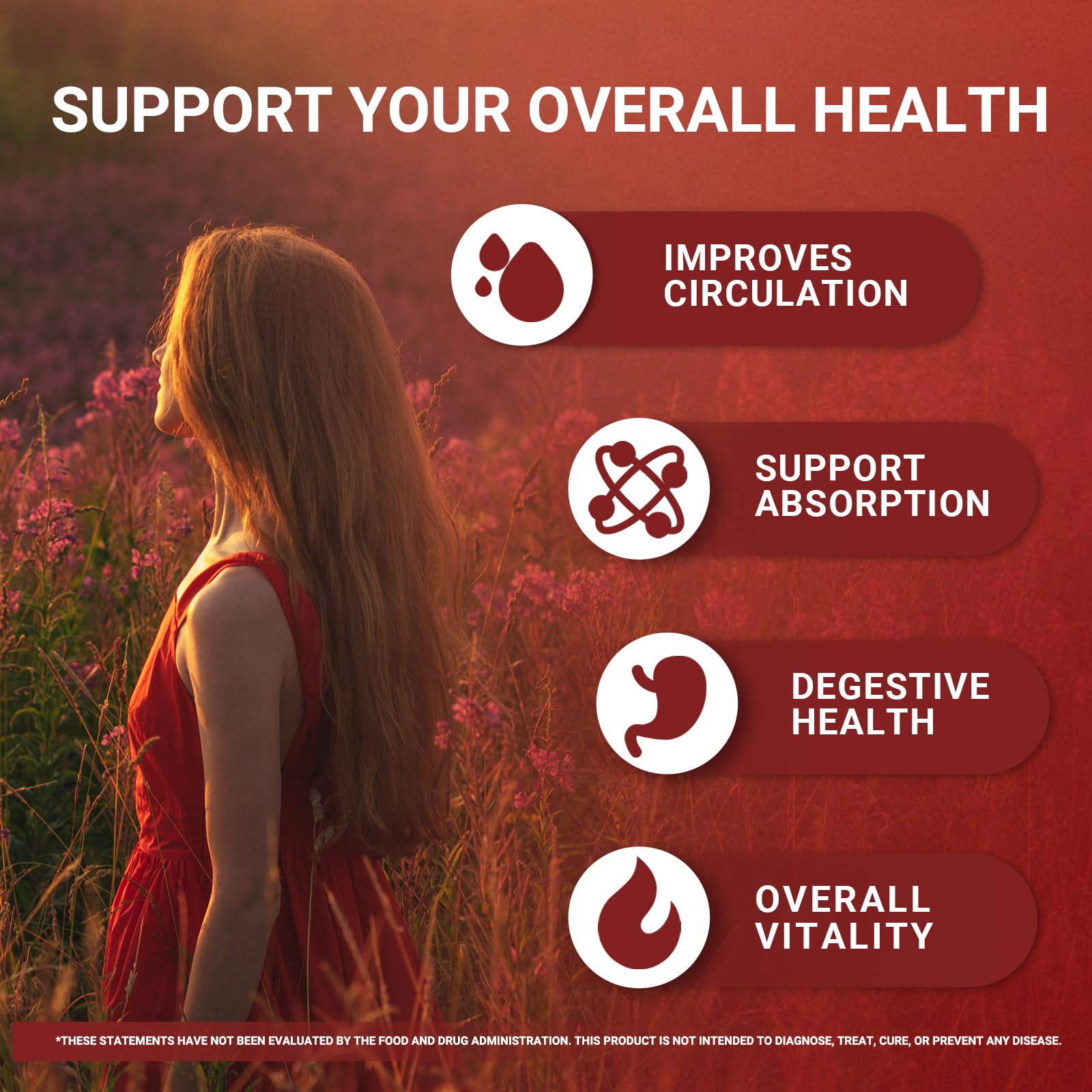 Buporai Cayenne Pepper Drops, Cayenne Pepper Extract Liquid Supplement for Overall Well-Being, 2 fl oz, Vitamin D3 K2 Beet Root Powder Buporai buy supplements canada
