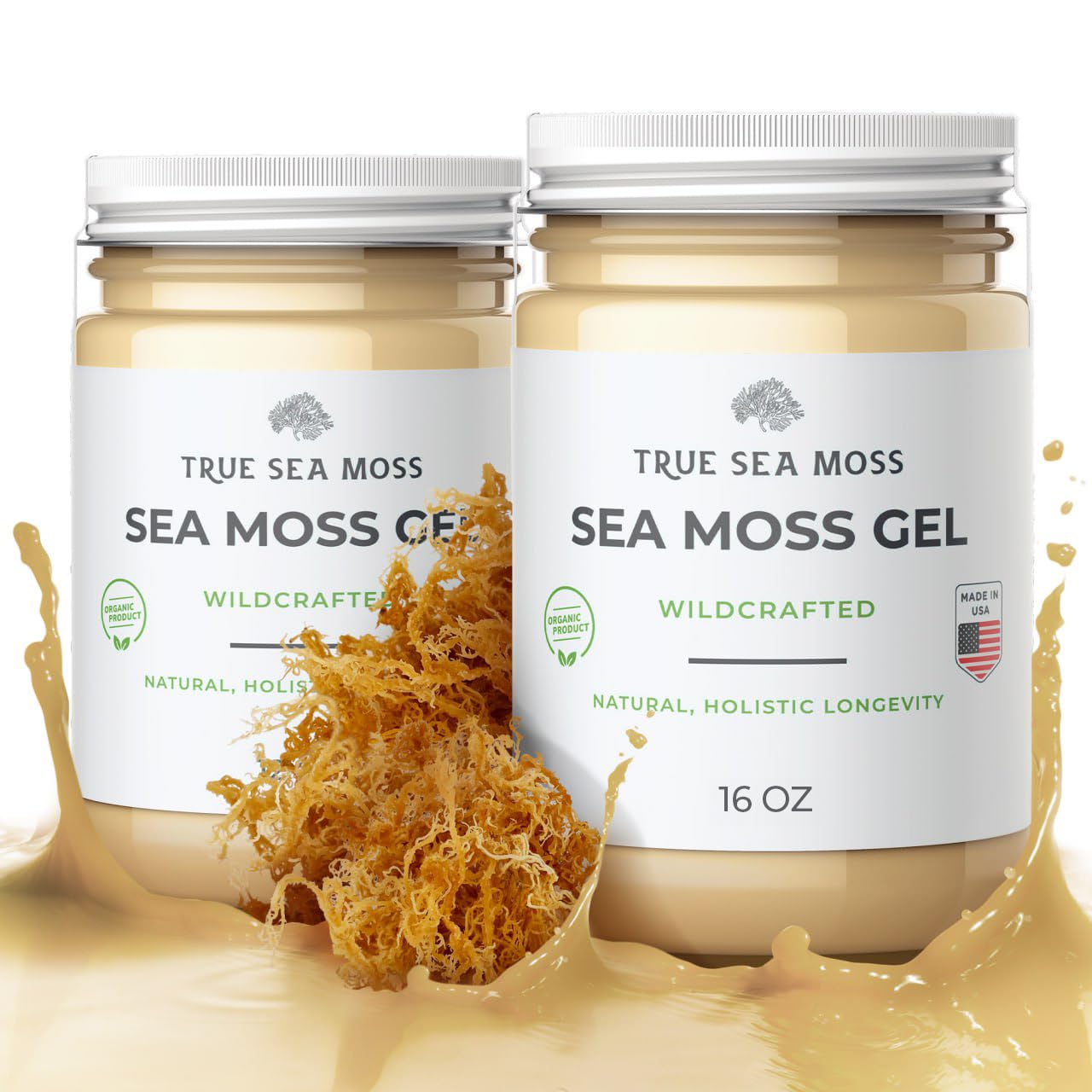 TrueSeaMoss Wildcrafted Irish Sea Moss Gel – Nutritious Raw Seamoss Rich in Minerals TrueSeaMoss buy supplements canada