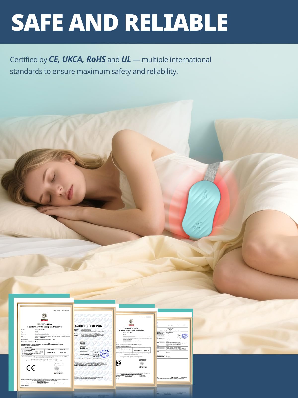 Slimpal AI Portable Heating Pad for Period Cramps, Smart AI Heat Chip, Electric Cordless Heating Belt for Back, Belly, Waist, Stomach, Menstrual Wearable Heating Pad Gifts for Girl Women Her Pink S2 Slimpal buy supplements canada