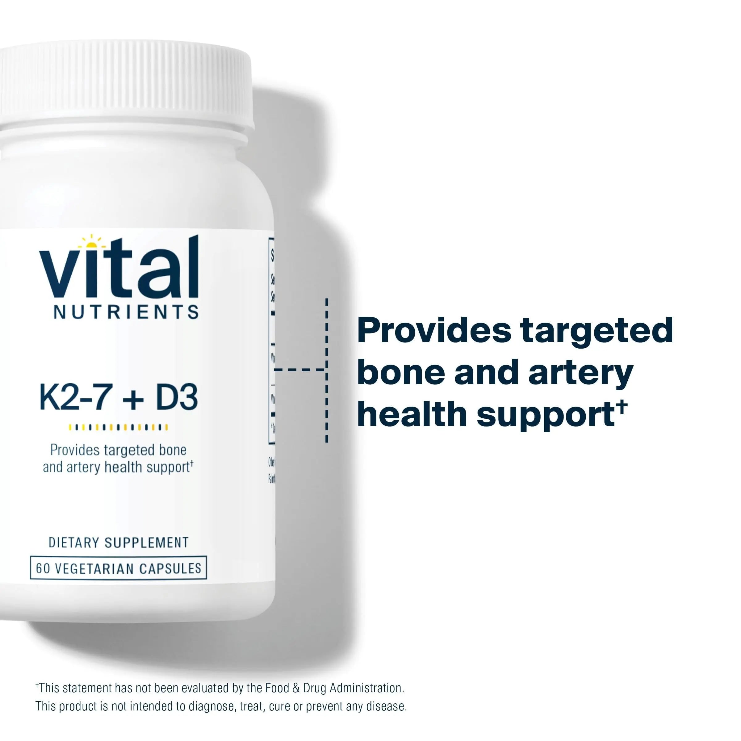 Vital Nutrients Vitamin D3 + K2-2000 IU - Vitamin D3 K2 Supplement - Vitamin D Complex for Healthy Calcium Levels Vital Nutrients buy supplements canada