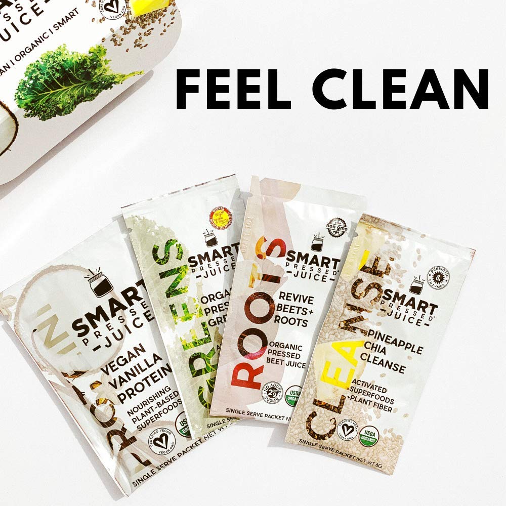 SMART Pressed Juice 3-Day Organic Juice Cleanse | Healthy Detox Program | Vegan Vanilla Protein SMART Pressed buy supplements canada