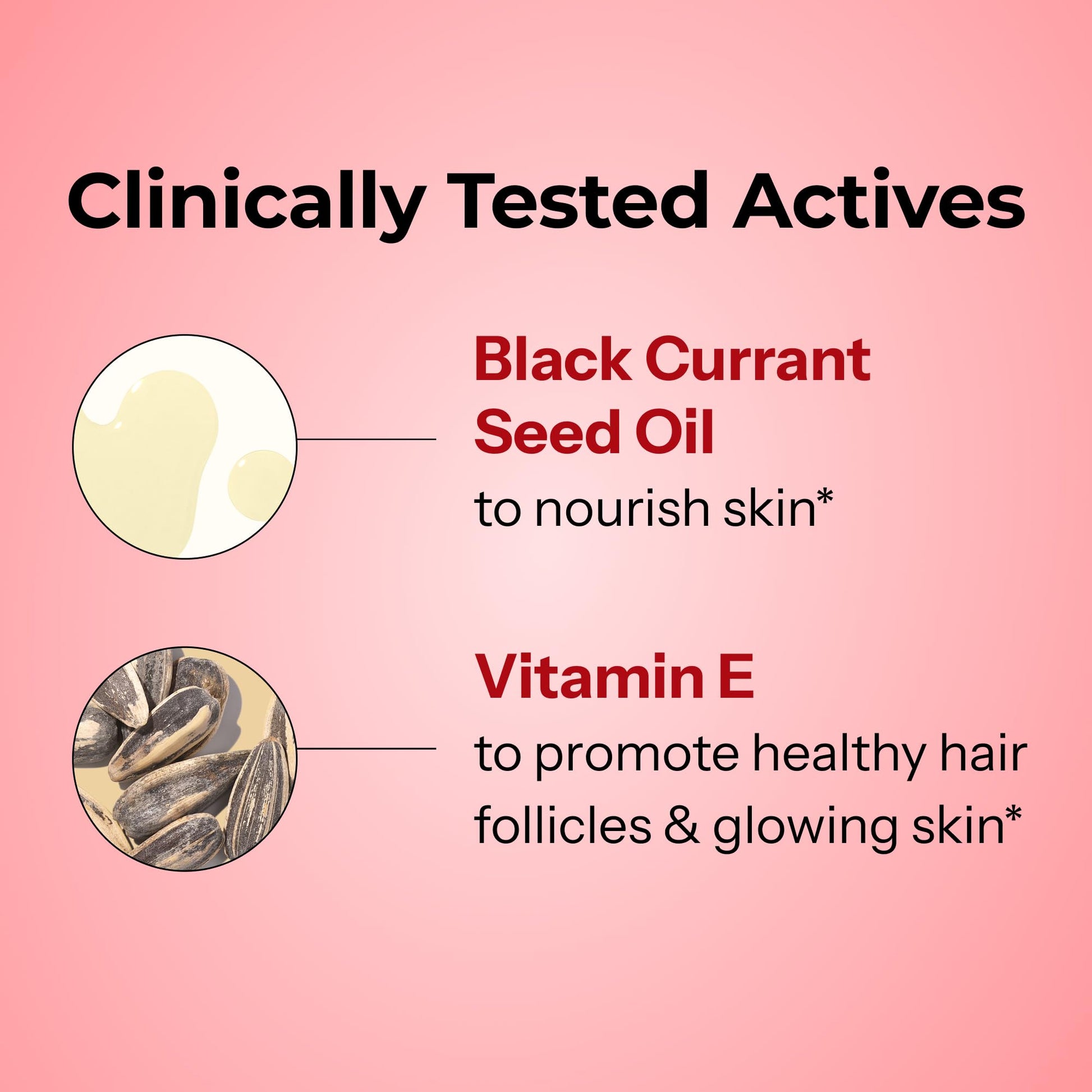 HUM Red Carpet Skin & Hair Vitamins for Women with Omega 3 Fatty Acids, Vitamin E, and Black Currant Seed Oil, Supplement for Skin Health & Healthy Hair Follicles Support, 60 Count HUM buy supplements canada