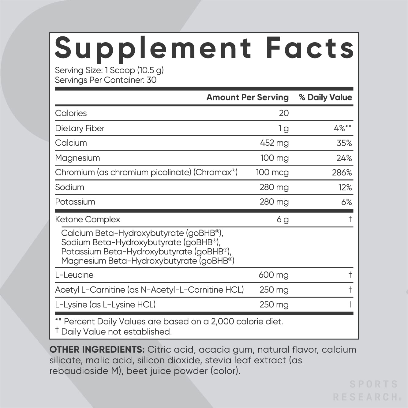 Sports Research Keto Plus Exogenous Ketones with goBHB - 30 Servings | Keto Electrolyte Sports Research buy supplements canada